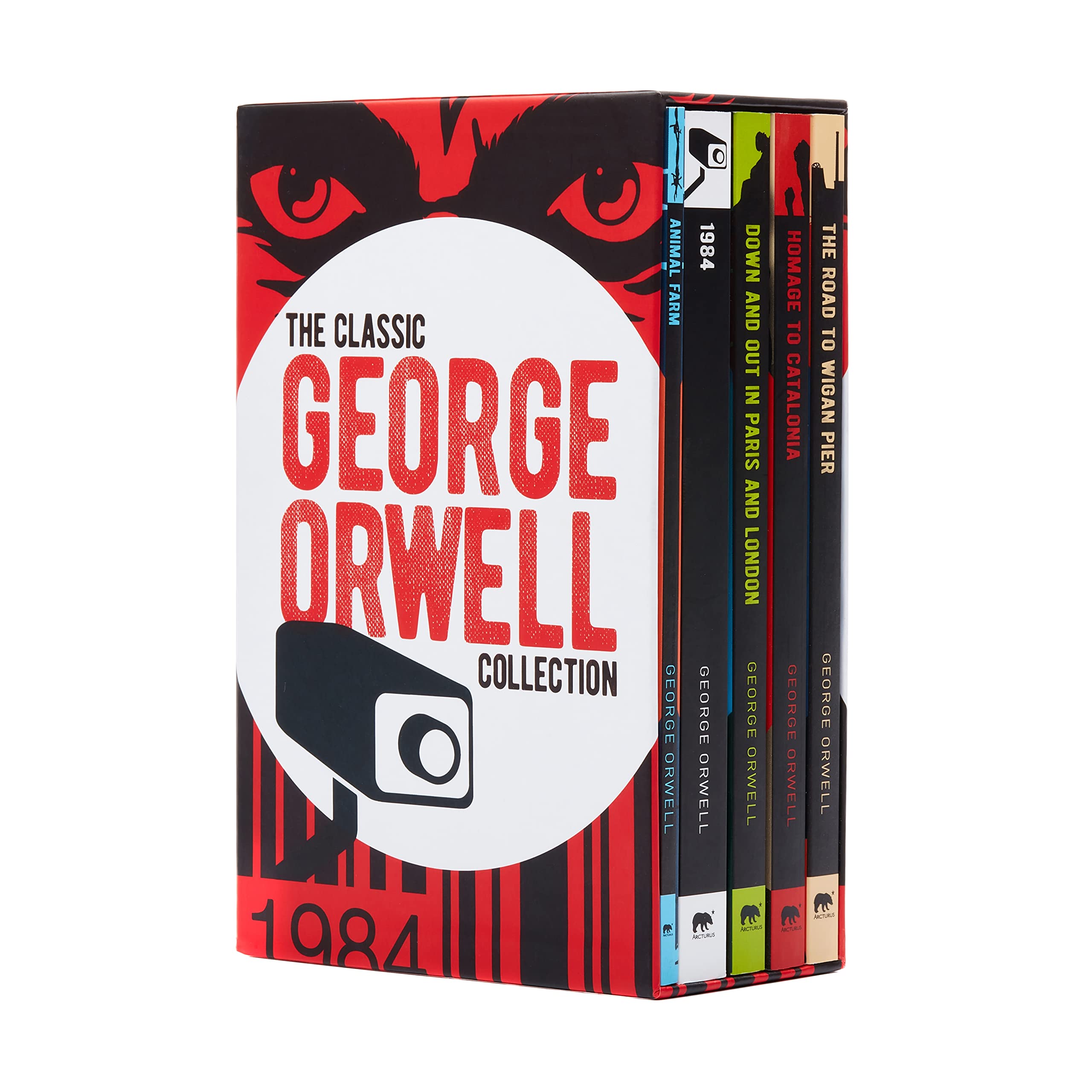 The Classic George Orwell Collection: 5-Book paperback boxed set (Arcturus Classic Collections) Classics