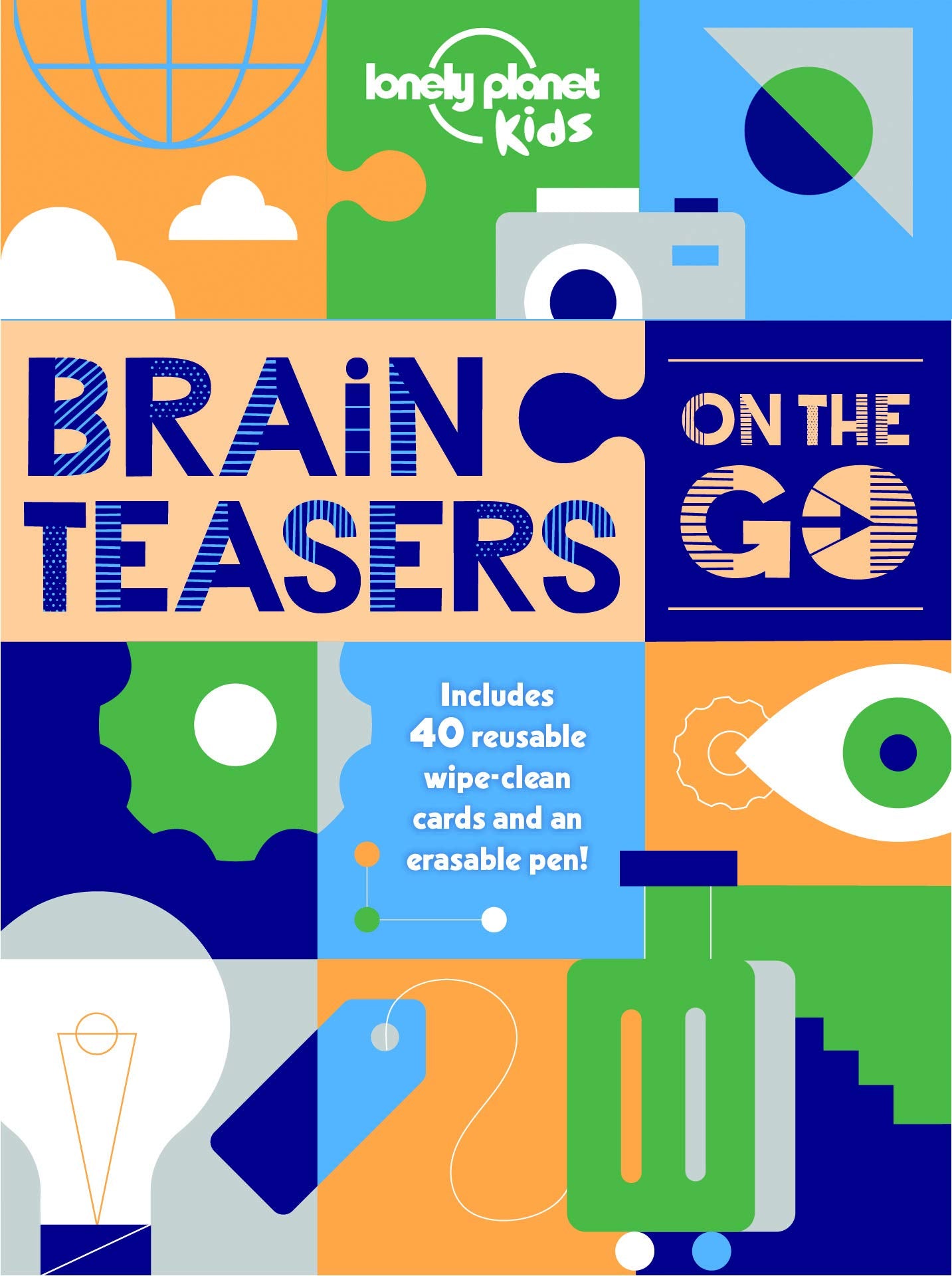 Lonely Planet Kids Brain Teasers on the Go: Edition en anglais Leisure, Home & Garden