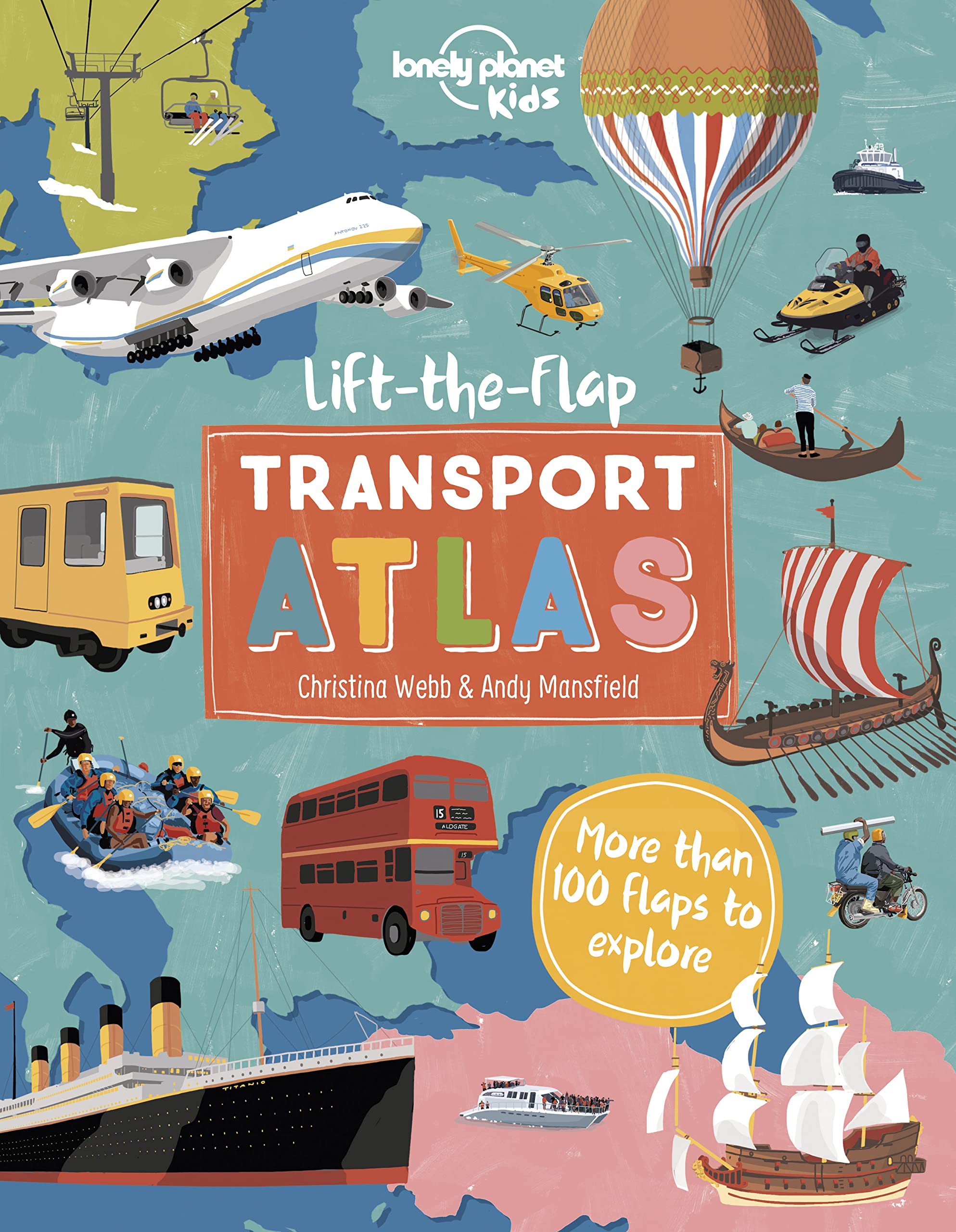 Lonely Planet Kids Lift the Flap Transport Atlas Leisure, Home & Garden