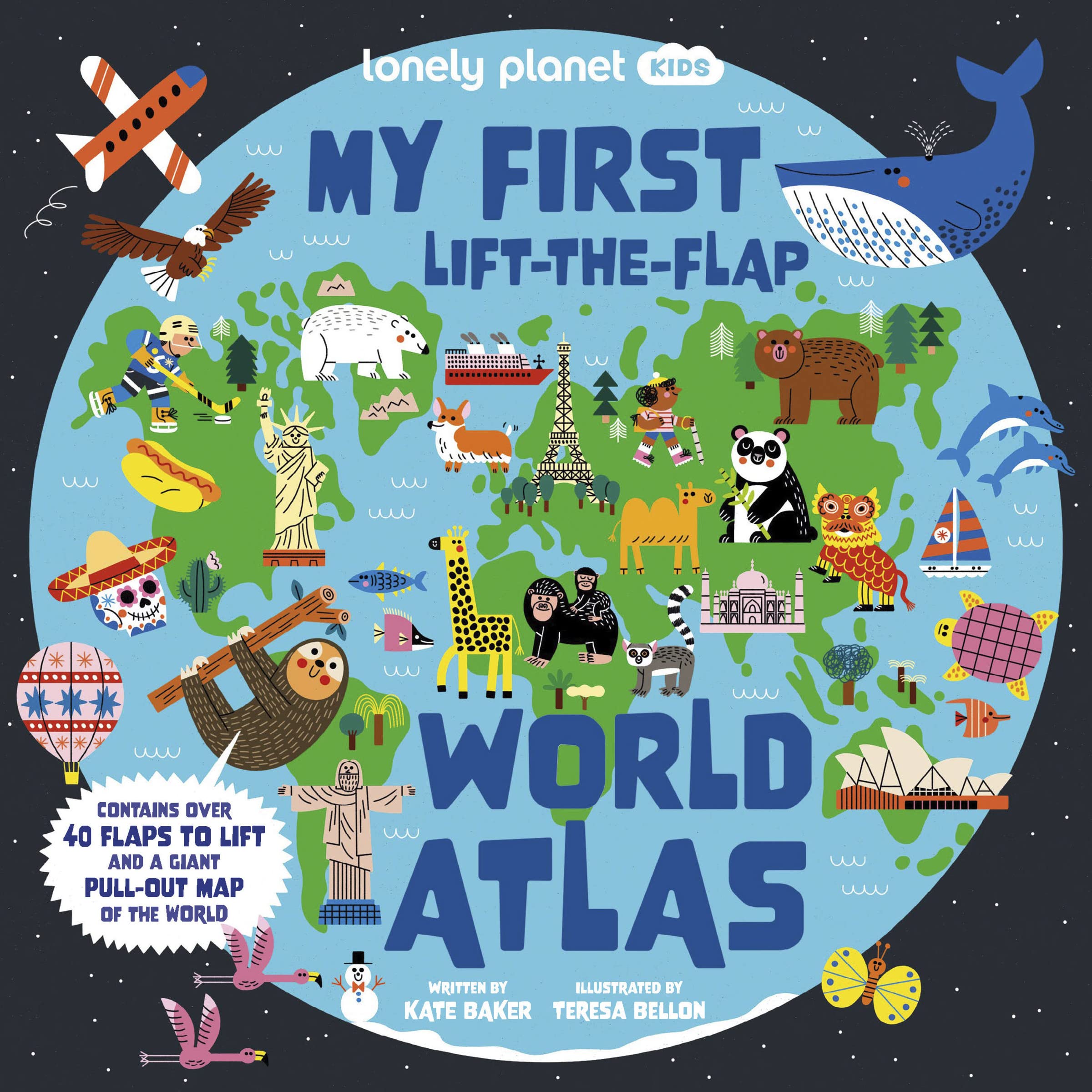 Lonely Planet Kids My First Lift-The-Flap World Atlas Non-fiction