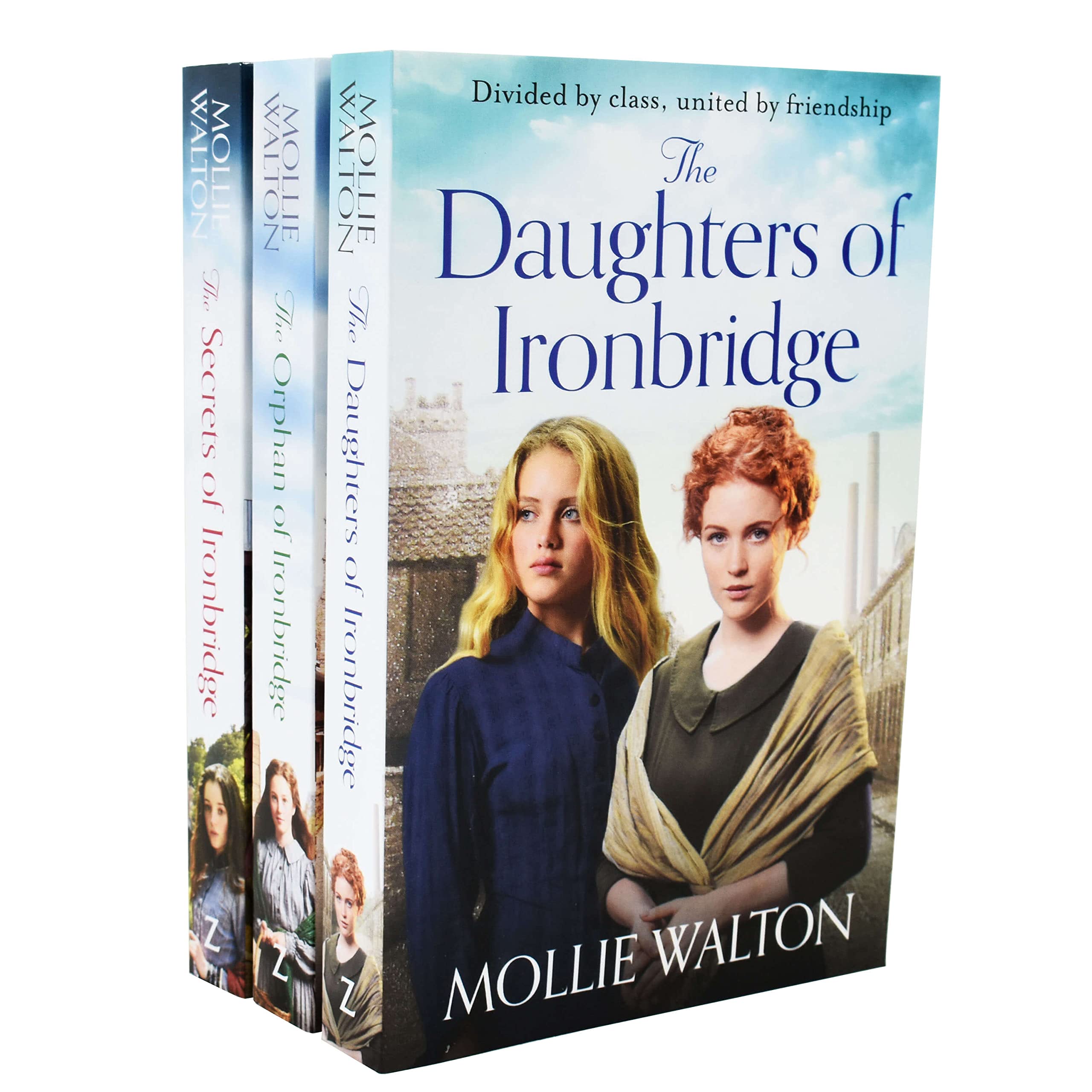 Mollie Walton Heartwarming Saga Series 3 Books Collection Set(The Orphan of Ironbridge, The Secrets of Ironbridge & The Daughters of Ironbridge) Contemporary literature Books