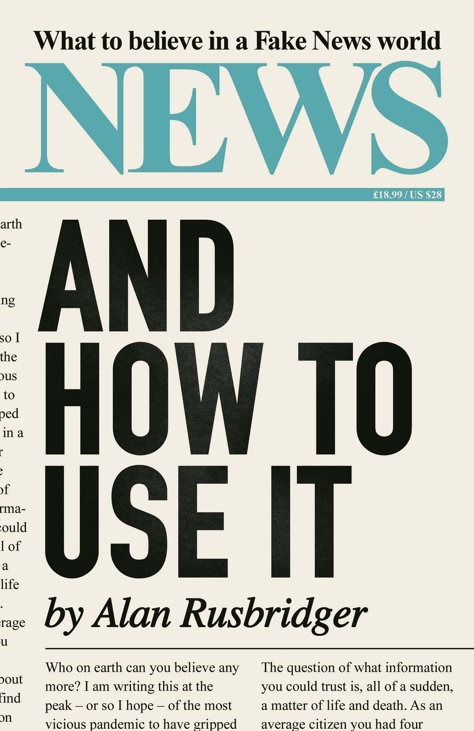 News and How to Use It: What to Believe in a Fake News World Law