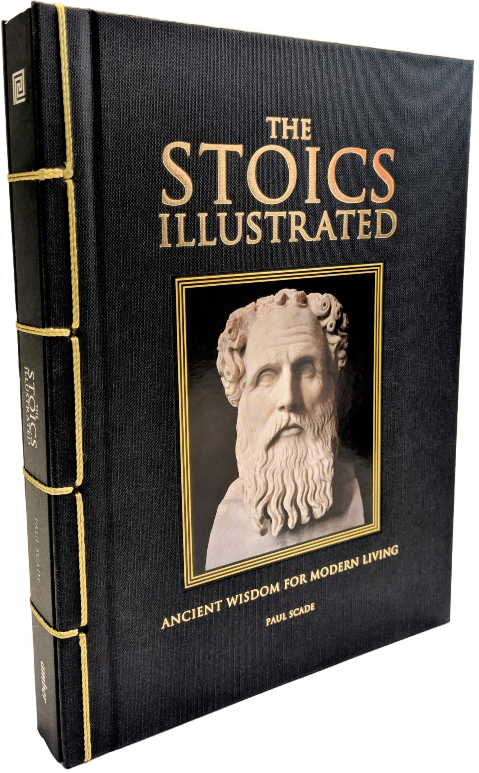 The Stoics Illustrated: Ancient Wisdom for Modern Living (Chinese Bound Illustrated) Philosophy