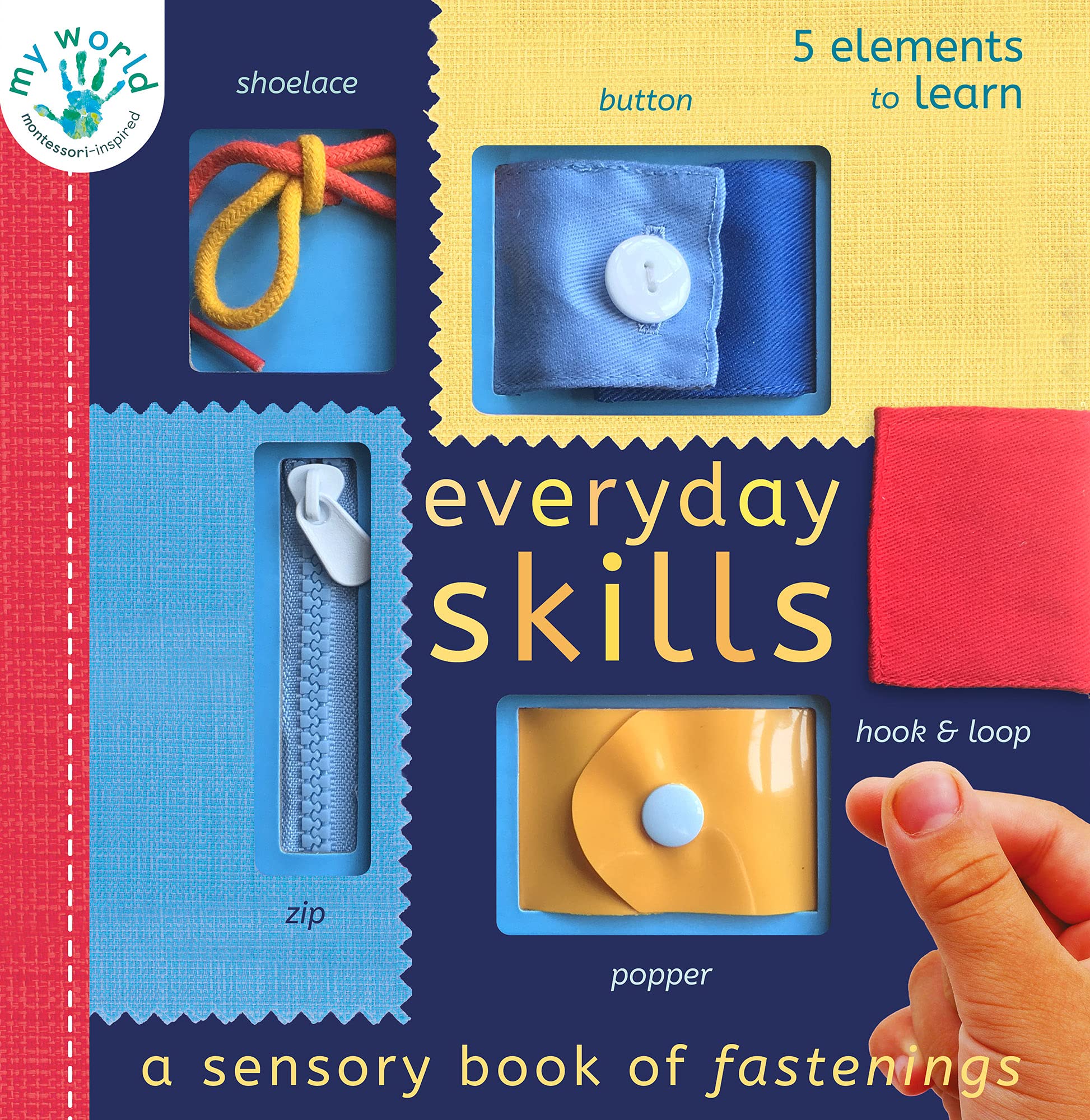 Everyday Skills: A Sensory Book of Fastenings (My World) Tiptoi & Games