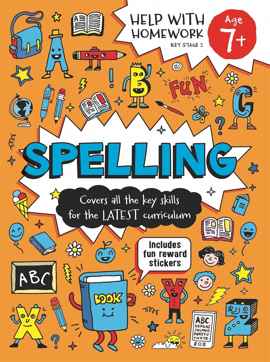 Help With Homework: Age 7+ Spelling Tiptoi & Games