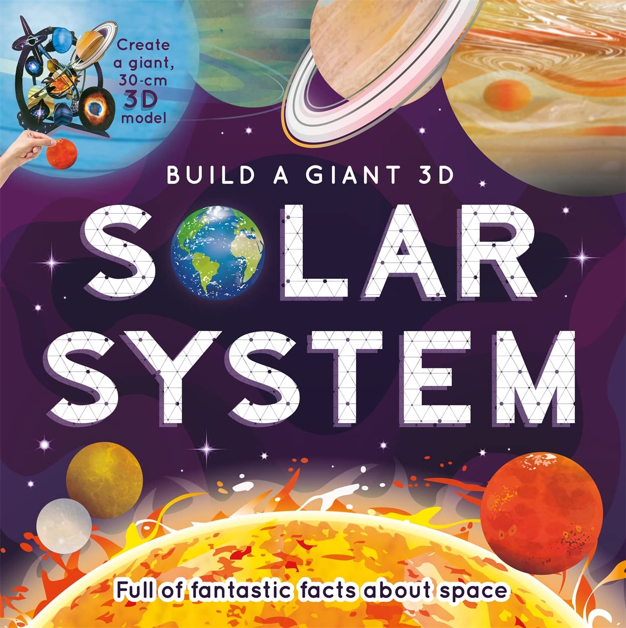 Build a Giant 3D: Solar System (Space Book and Model Set for Kids) Natural Sciences