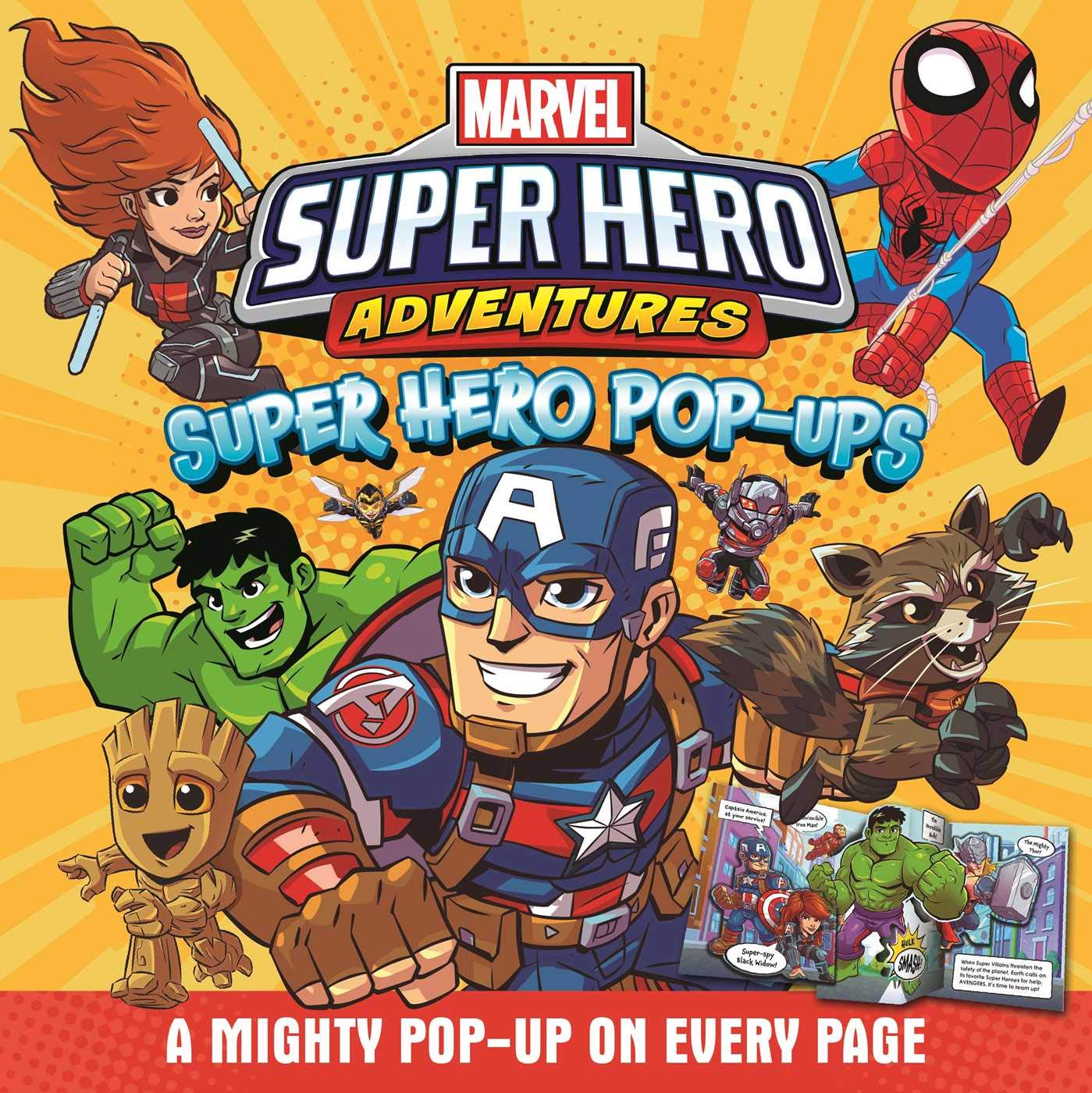 Marvel Super Hero Adventures: Super Hero Pop-Ups: Pop-Up Book Novels & Short Stories