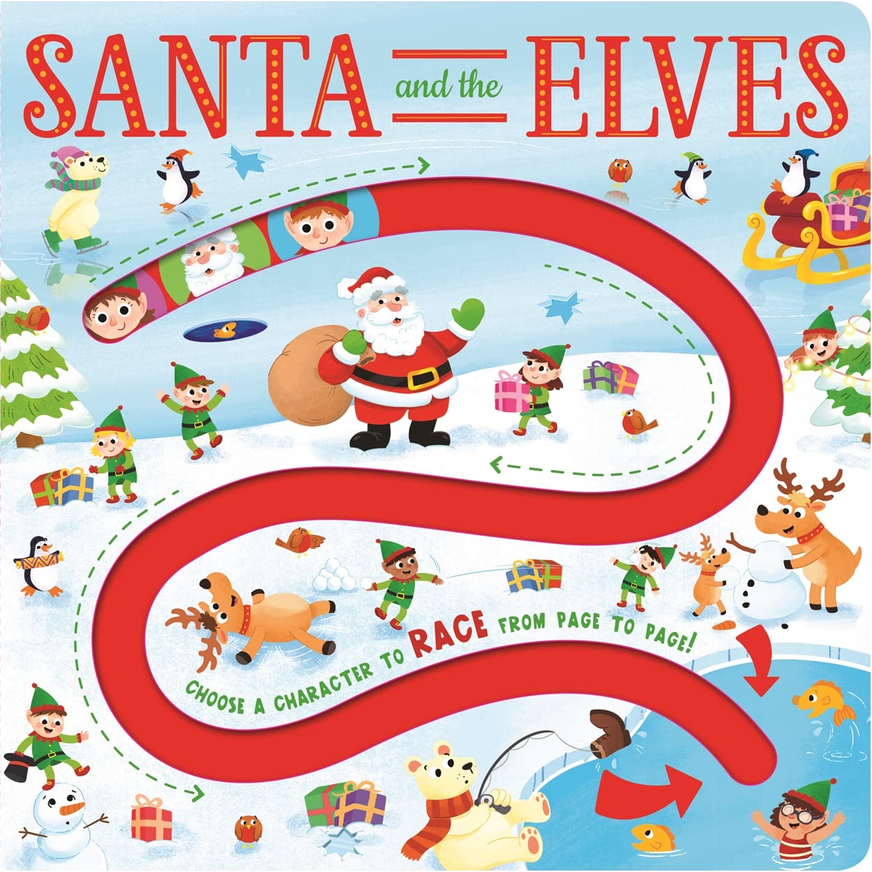 Santa and the Elves (A-Maze Boards) Non-fiction