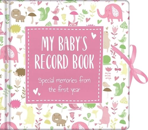 My Baby's Record Book Pink Memories