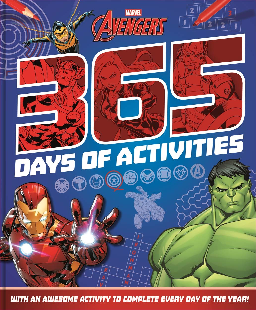 Marvel Avengers 365 Days of Activities Novels & Short Stories