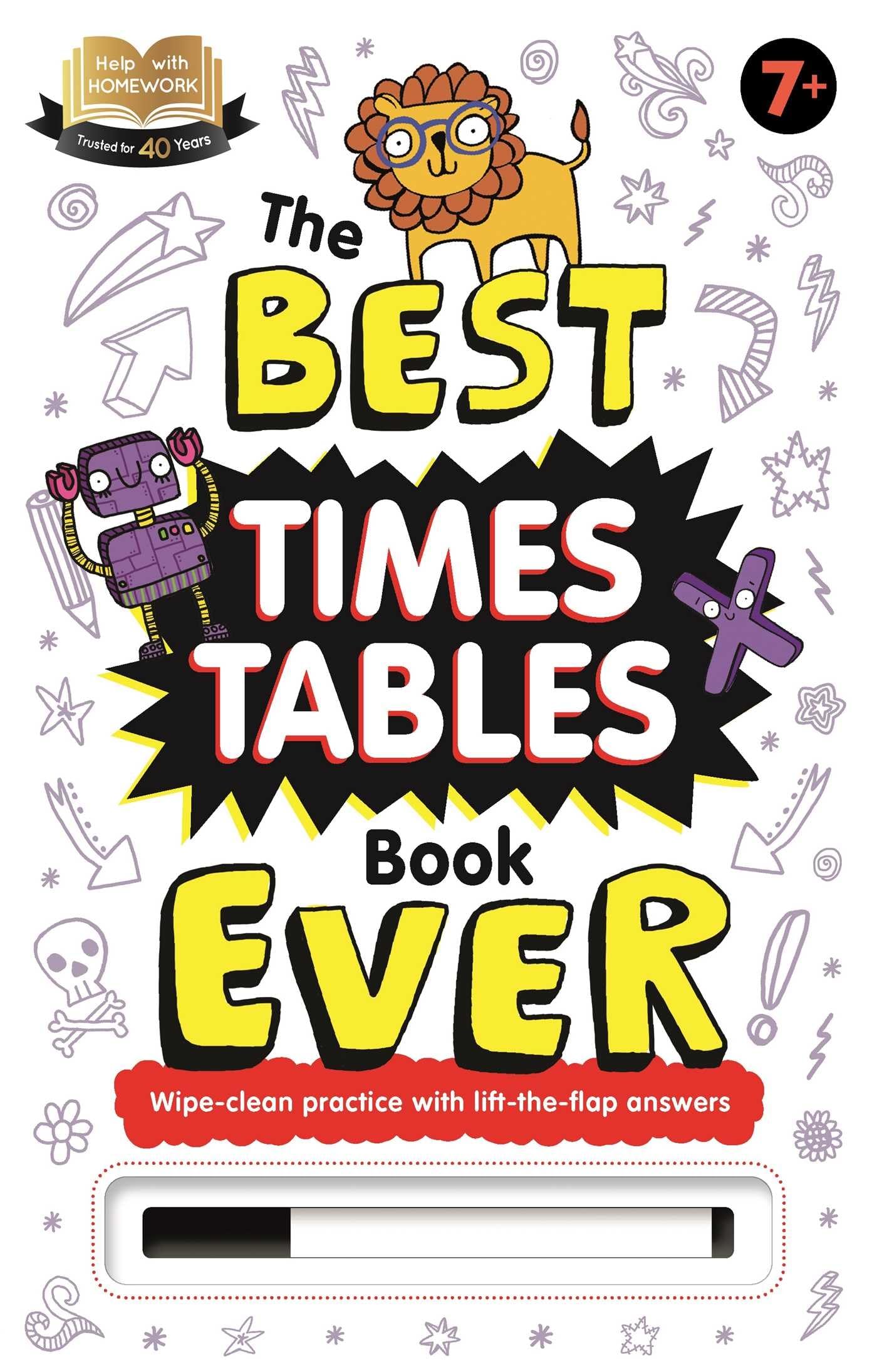The Best Times Tables Book Ever: Wipe-clean Workbook (Help With Homework) Tiptoi & Games