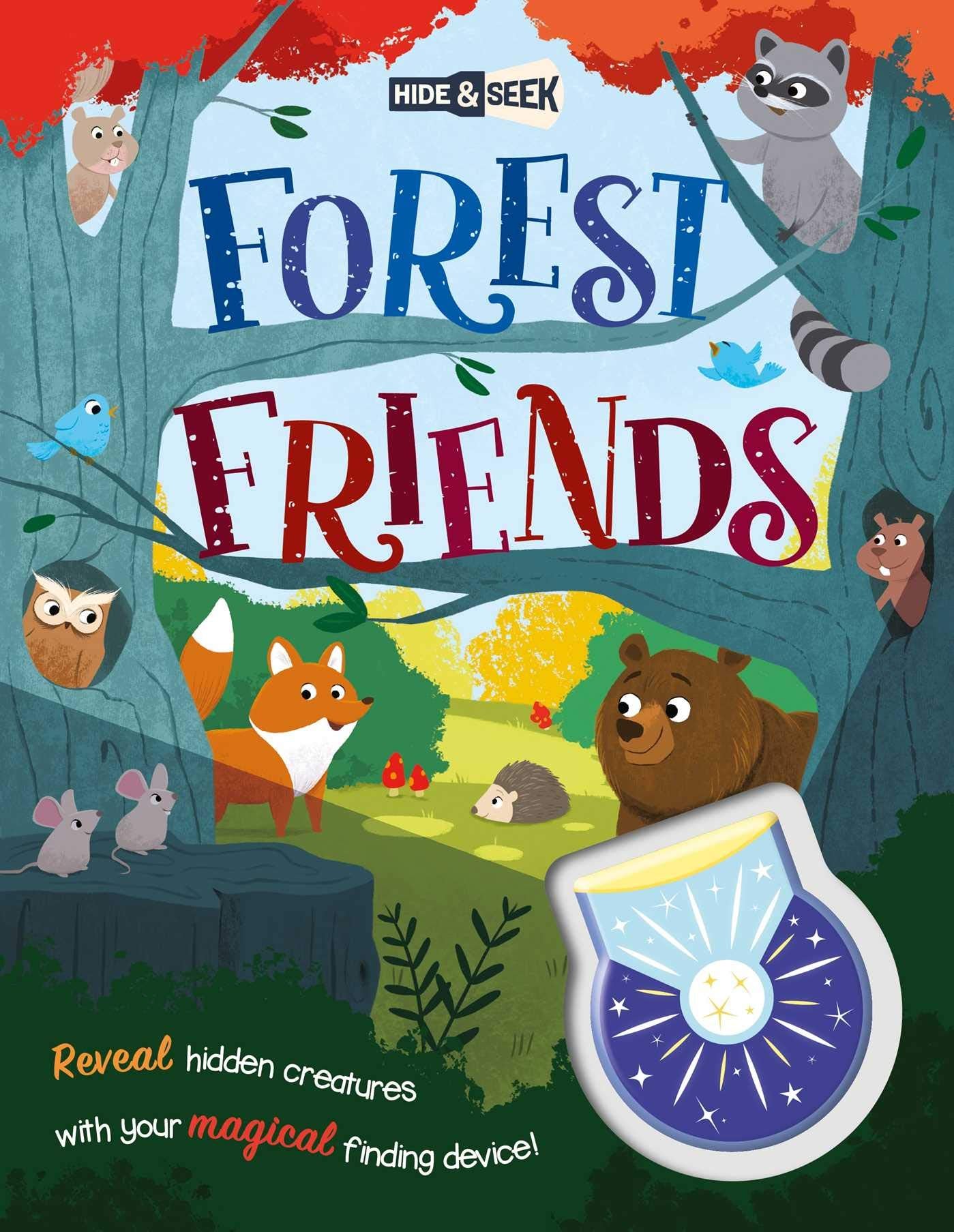Hide-and-seek Forest Friends: With Magical Flashlight to Reveal Hidden Images Novels & Short Stories