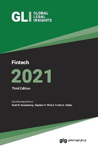 Global Legal Insights – Fintech 2021 book