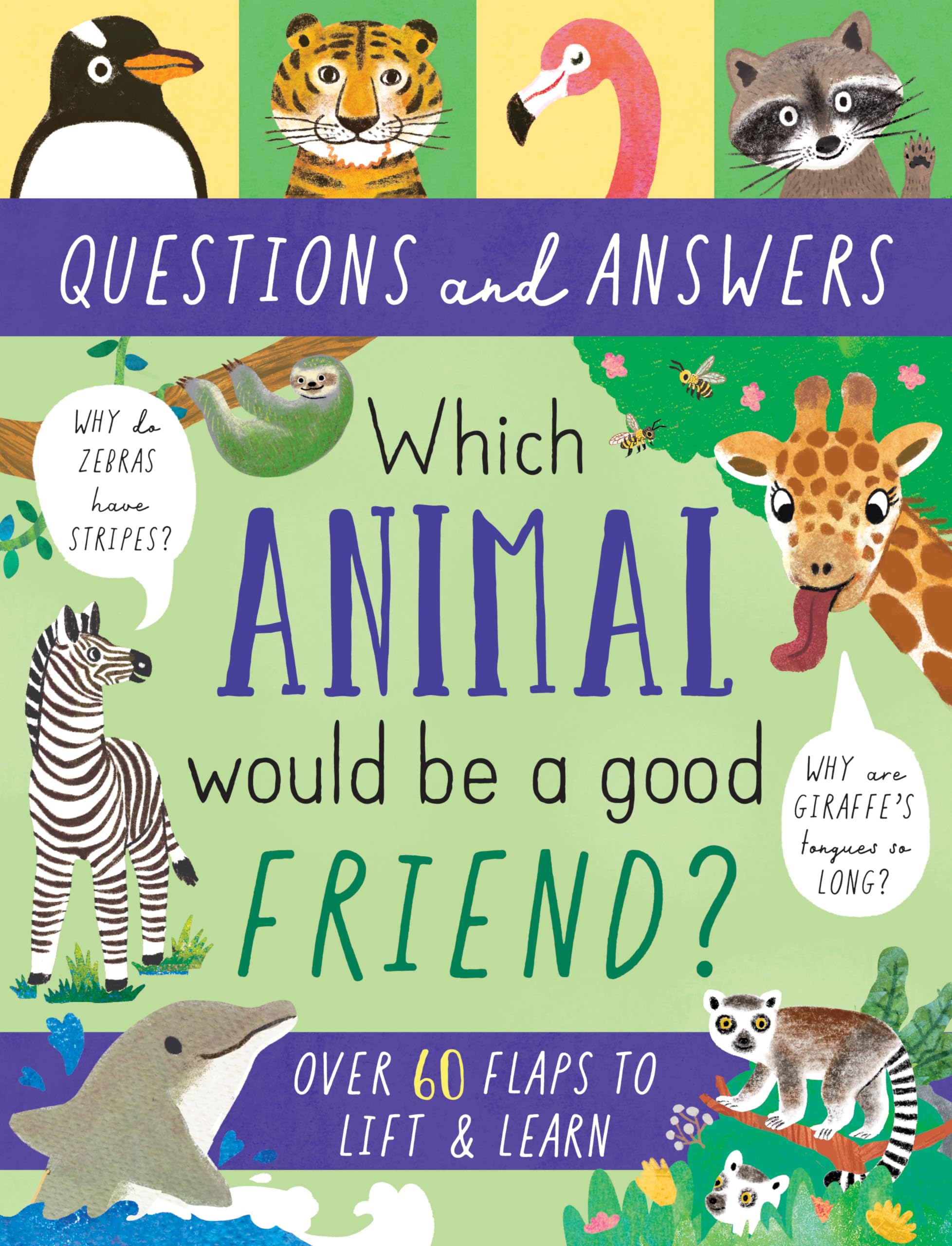 Which Animal Would be a Good Friend? (Lift-the-Flap Questions & Answers Board Book) Children's books
