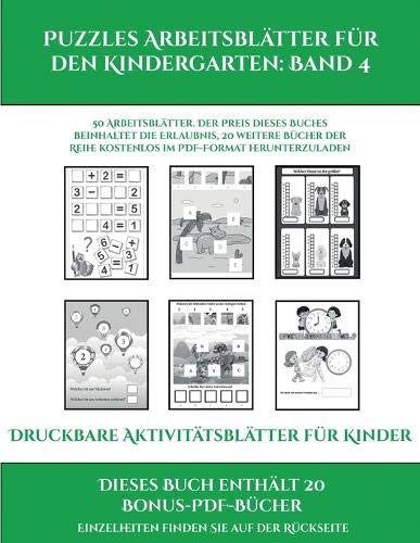 Druckbare Aktivitatsblatter fur Kinder (Puzzles Arbeitsblatter fur den Kindergarten: Band 4): 50 Arbeitsblatter. Der Preis dieses Buches beinhaltet ... Reihe kostenlos im PDF-Format herunterzuladen Tiptoi & Games