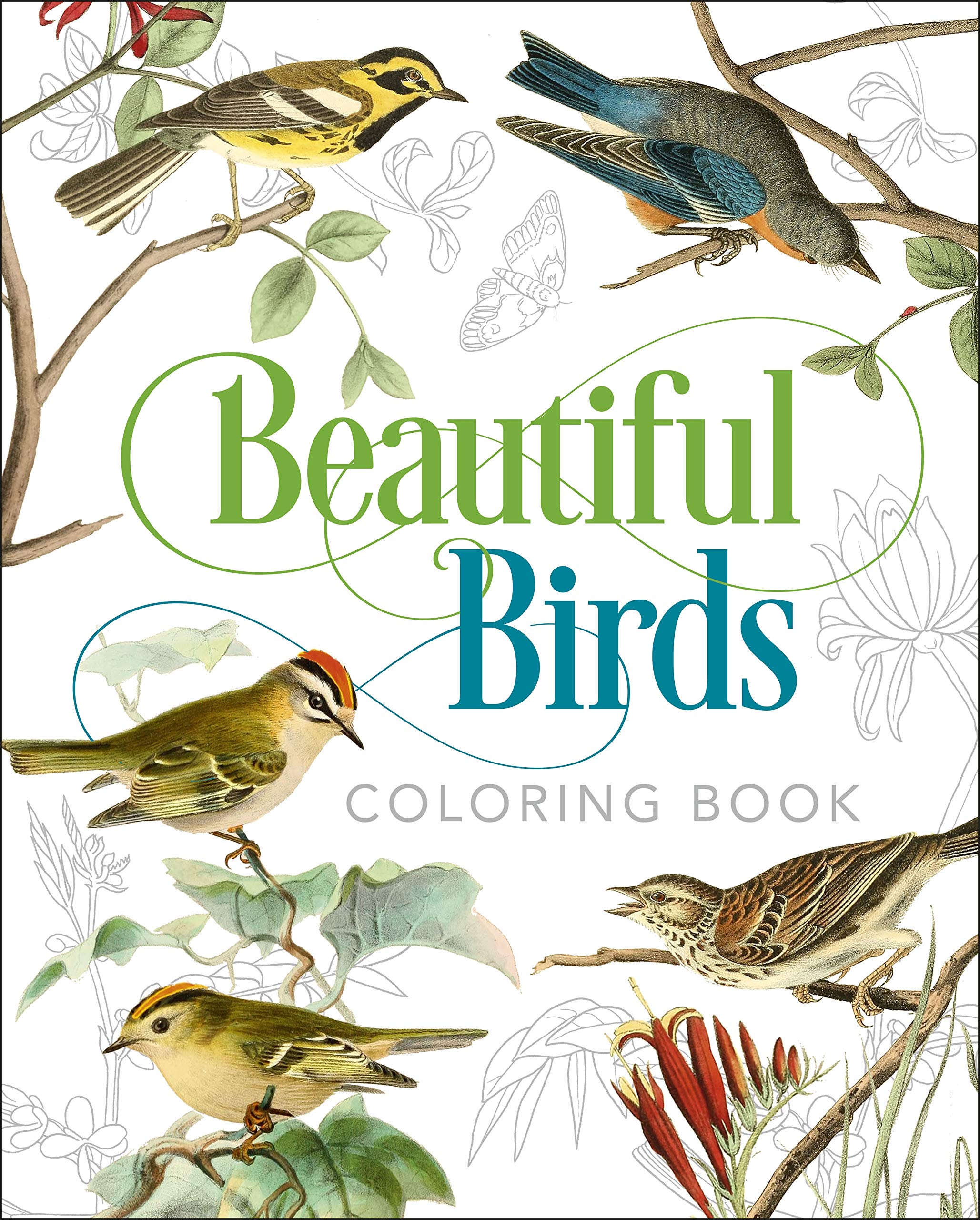 Beautiful Birds Coloring Book (Sirius Classic Nature Coloring) Social Sciences