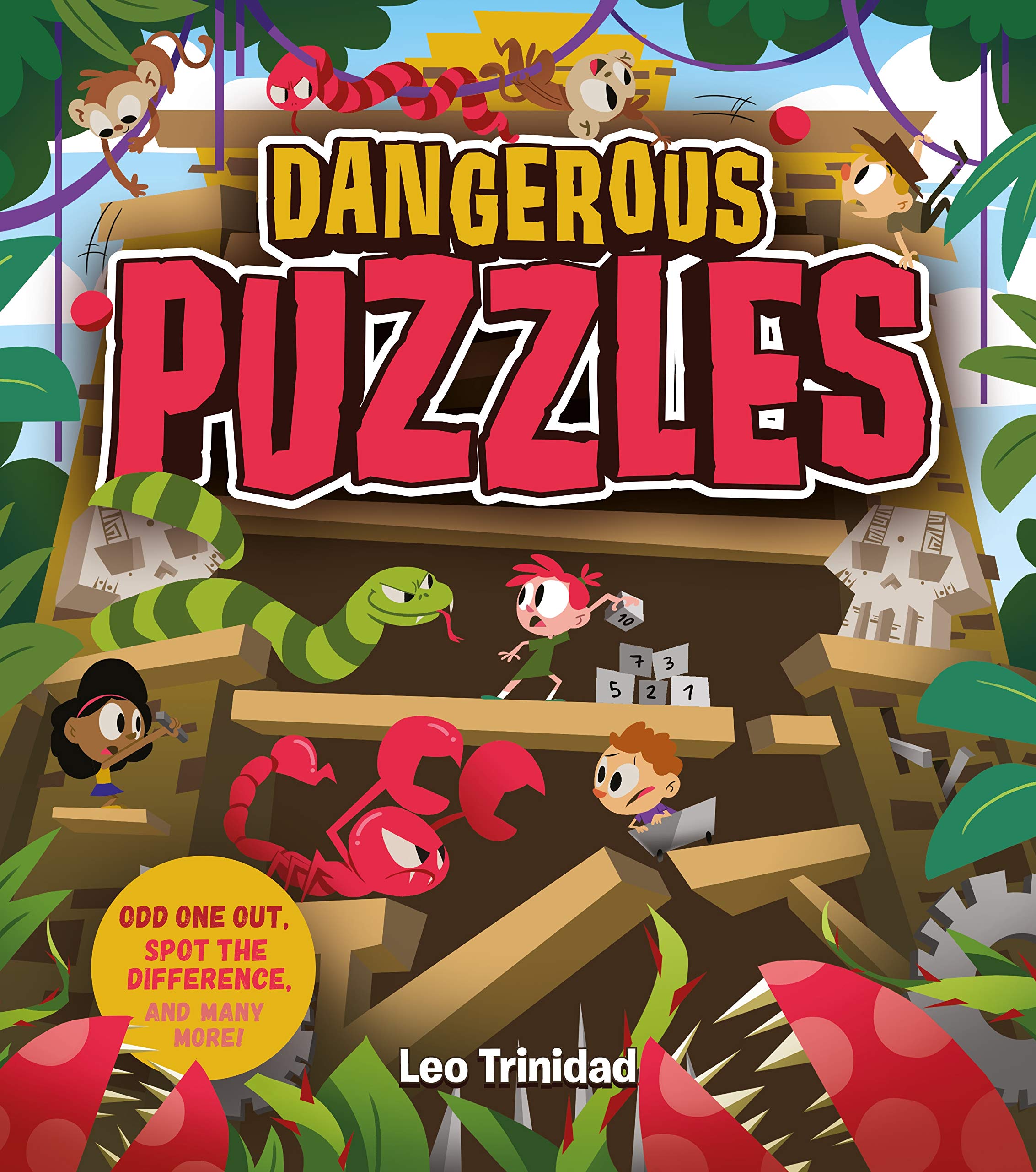 Dangerous Puzzles: Odd One Out, Spot the Difference, and many more! Tiptoi & Games
