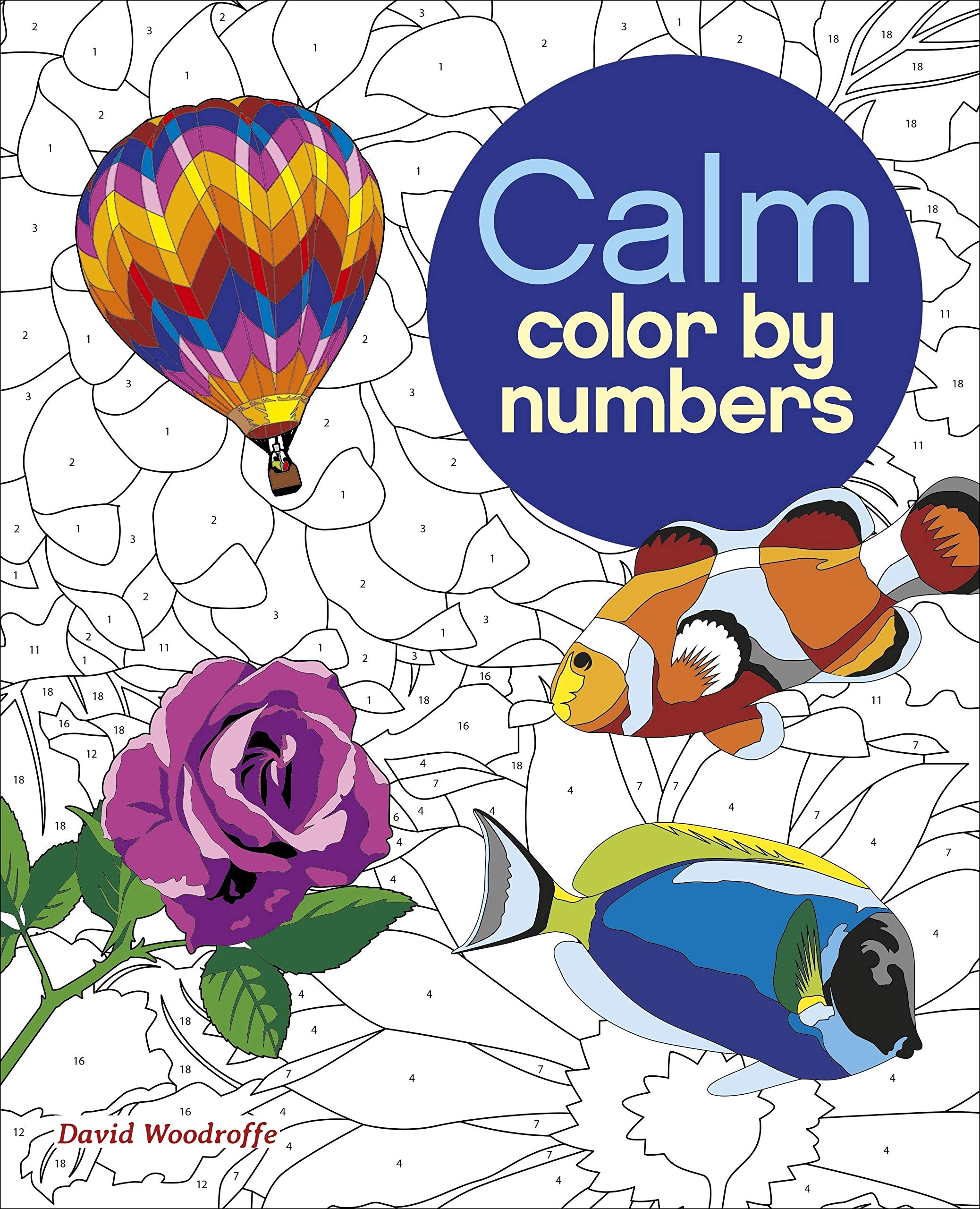 Calm Color by Numbers (Arcturus Color by Numbers Collection) Hobbies & Crafts