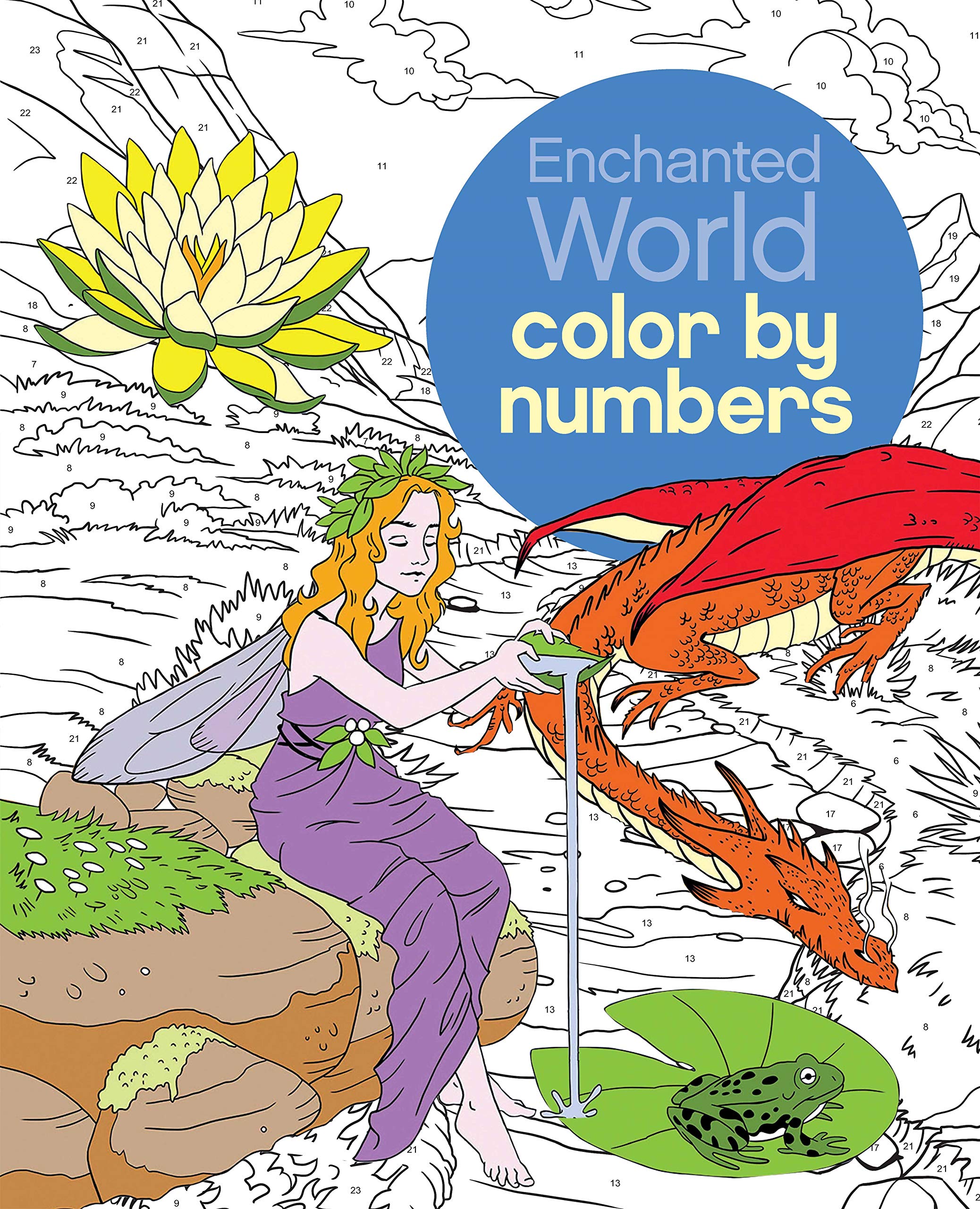 Enchanted World Color by Numbers (Arcturus Color by Numbers Collection, Band 17) Hobbies & Crafts