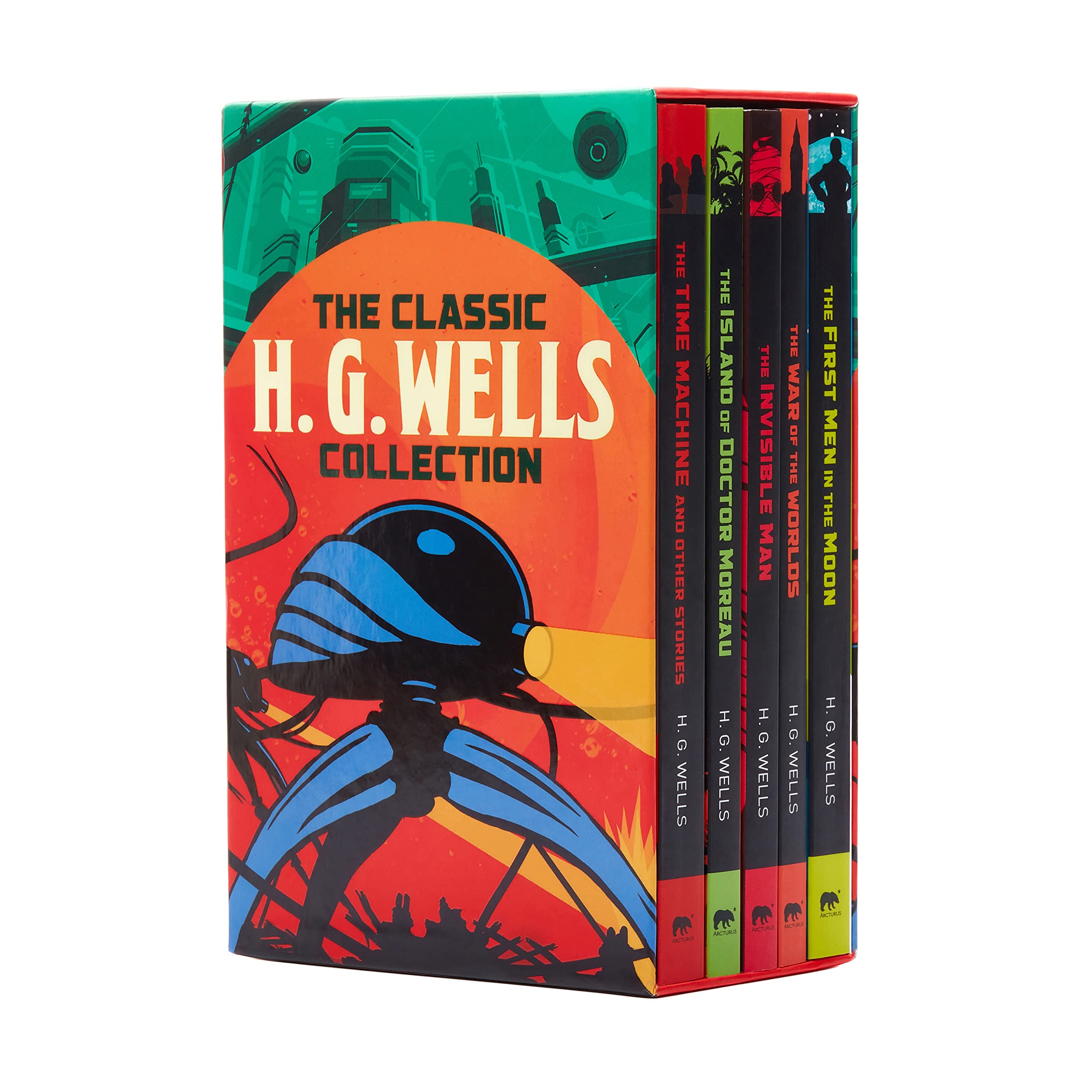 The Classic H. G. Wells Collection: 5-Book paperback boxed set (Arcturus Classic Collections) Classics