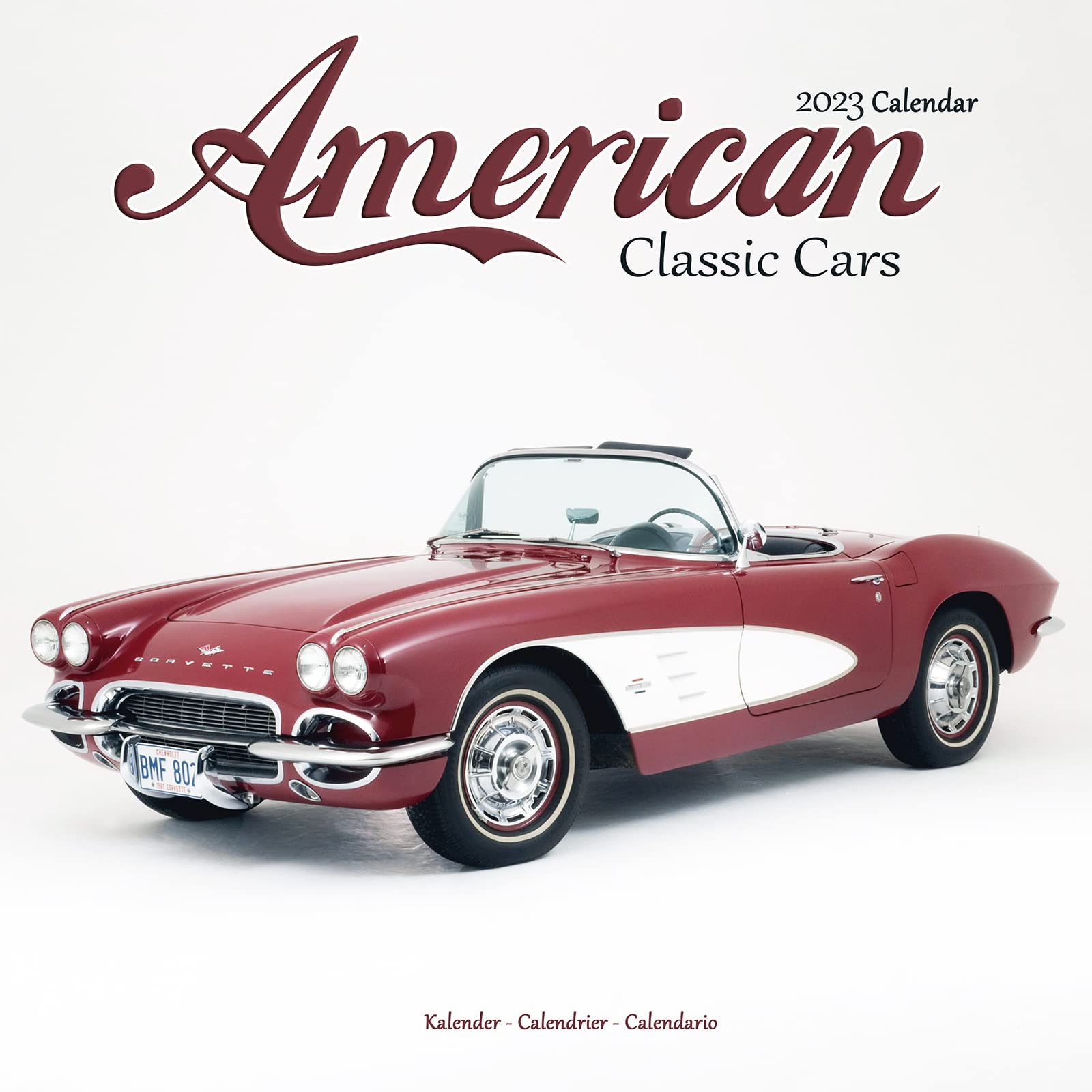 American Classic Cars – Amerikanische Oldtimer 2023 – 16-Monatskalender: Original Avonside-Kalender (Wall-Kalender) Leisure, Home & Garden