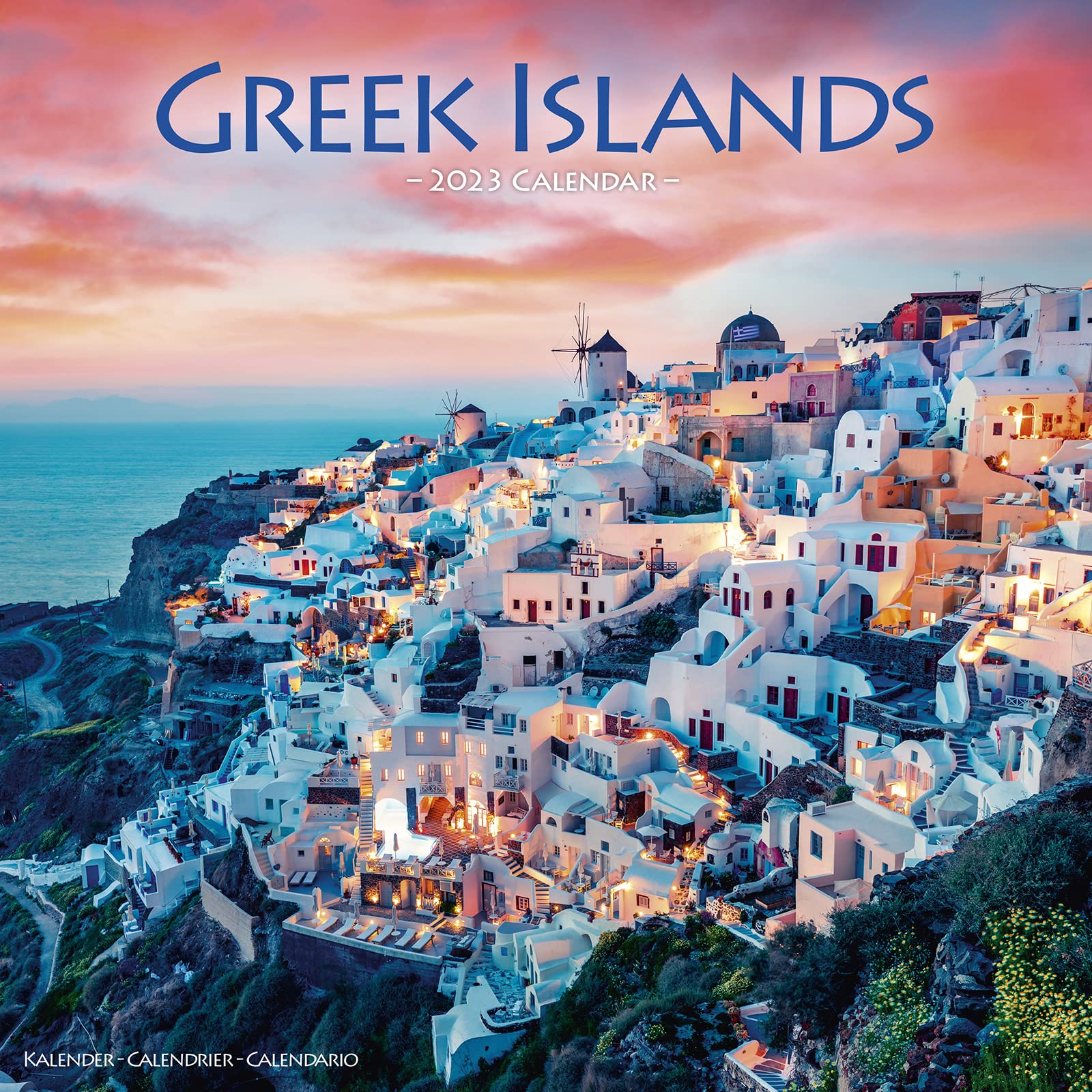 Greek Islands – Griechische Inseln 2023 – 16-Monatskalender: Original Avonside-Kalender (Wall-Kalender) Leisure, Home & Garden