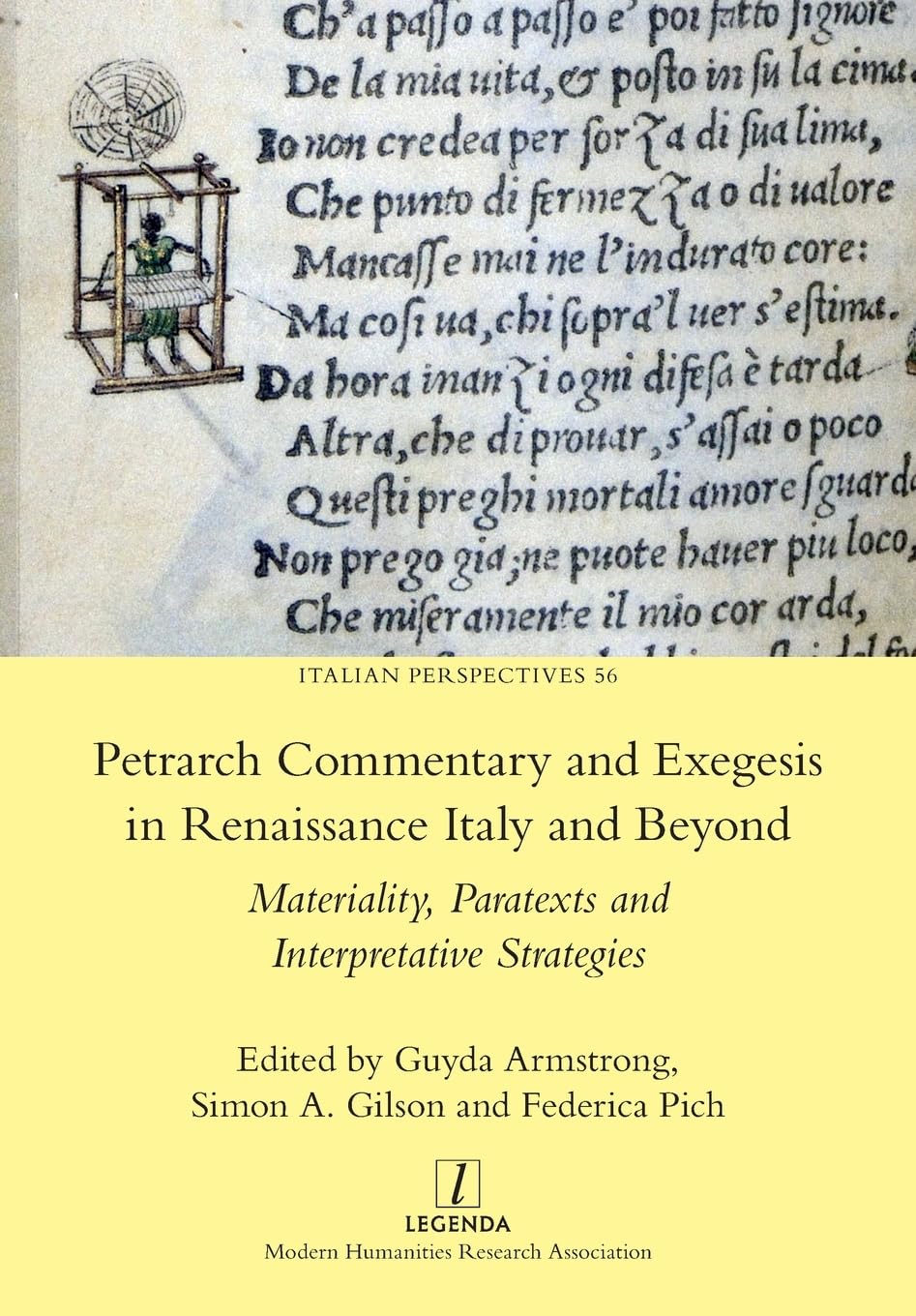 Petrarch Commentary and Exegesis in Renaissance Italy and Beyond Contemporary literature