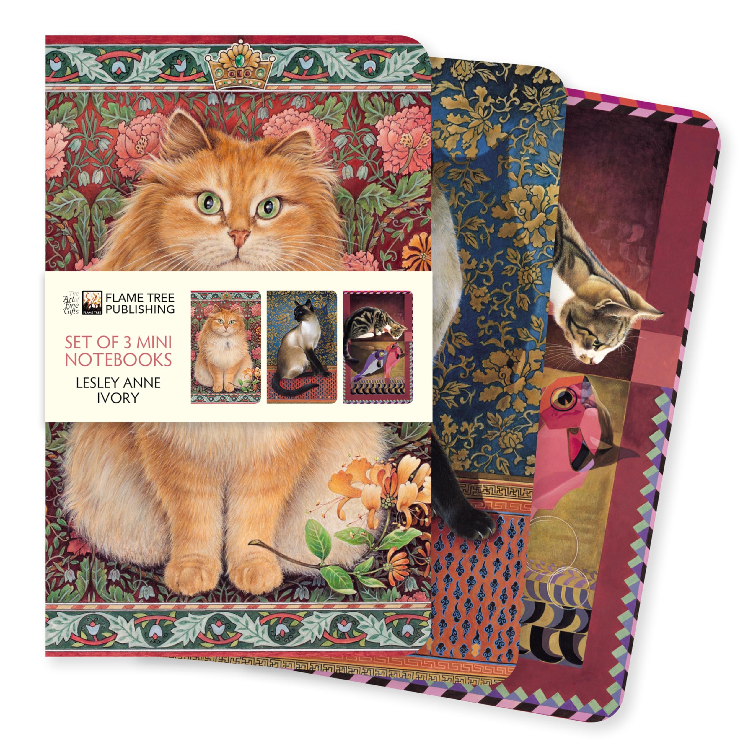 Lesley Anne Ivory Mini Notebook Collection (Mini Notebook Collections): Unser beliebten Mini-Notizbücher im 3er-Pack mit flexiblen, künstlerisch ... des Künstlers (Mini-Notizbücher (3er-Pack)) Media & Communication