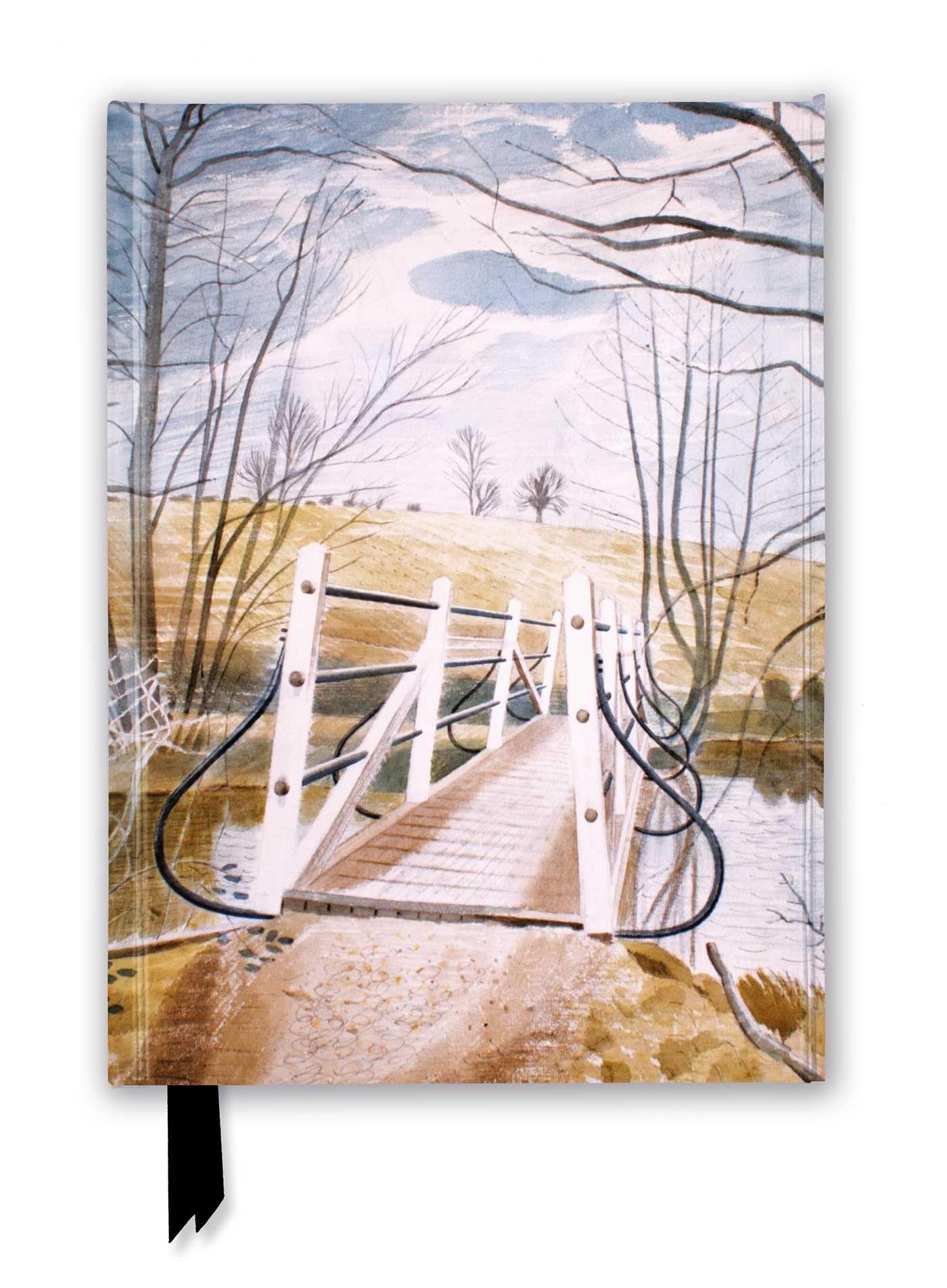 Eric Ravilious - Iron Bridge at Ewenbridge Foiled Journal (Flame Tree Notebooks): Unser hochwertiges, liniertes Blankbook mit festem, künstlerisch ... Notizbuch DIN A 5 mit Magnetverschluss) Business, Finance & Career