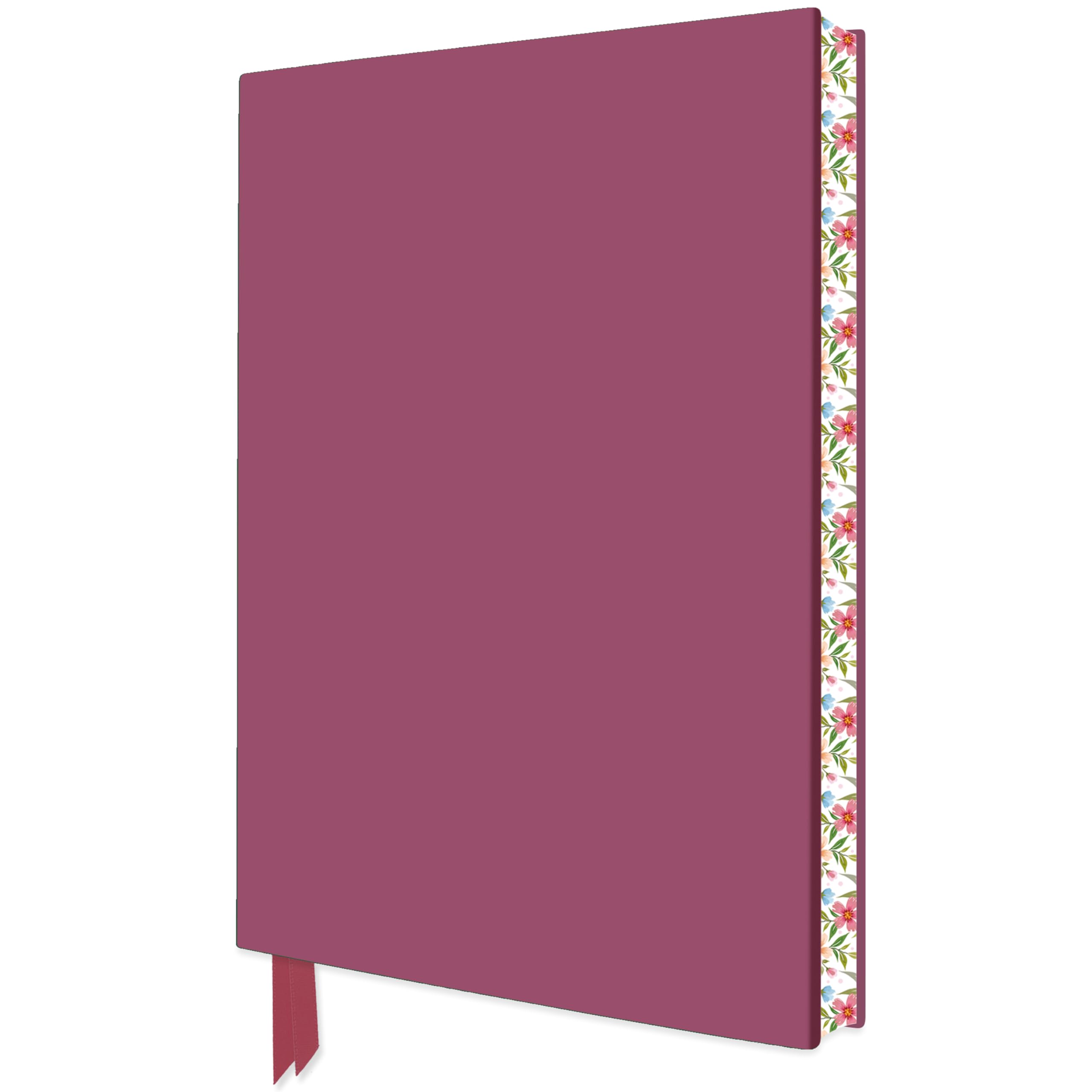 Exquisit Notizbuch DIN A5: Farbe Altrosa: Unser hochwertiges, liniertes Blankbook mit Softcovereinband aus Kunstleder und farbigem, künstlerisch gestaltetem Buchschnitt Business, Finance & Career