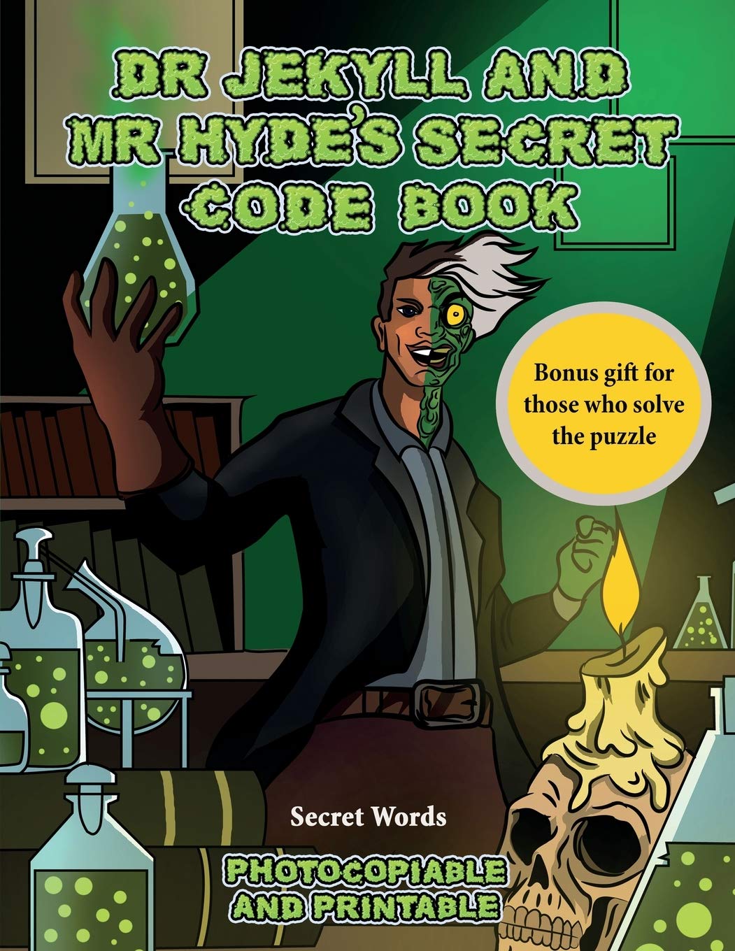 Secret Words (Dr Jekyll and Mr Hyde's Secret Code Book): Help Dr Jekyll find the antidote. Using the map supplied solve the cryptic clues, overcome numerous obstacles, and find the antidote Tiptoi & Games