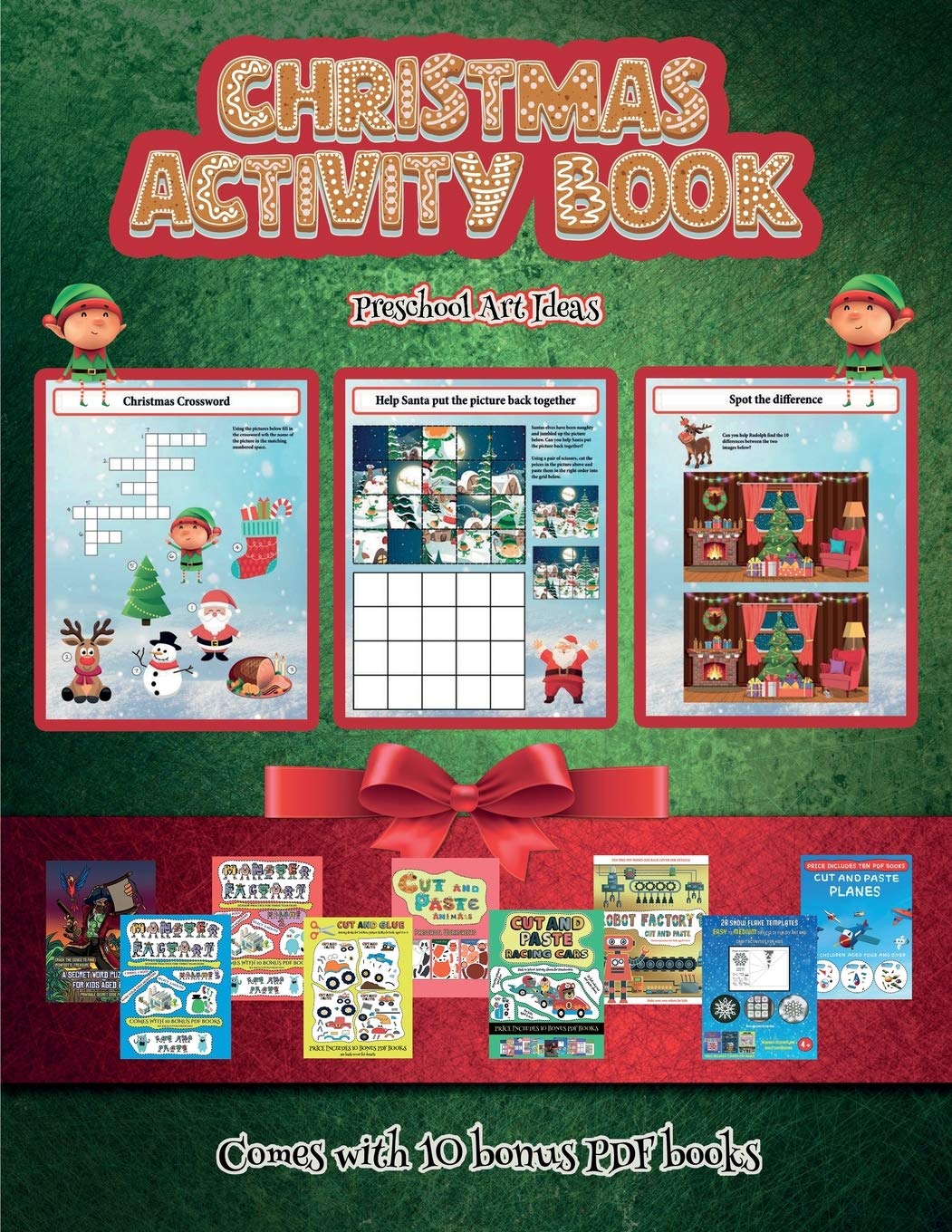 Preschool Art Ideas (Christmas Activity Book): This book contains 30 fantastic Christmas activity sheets for kids aged 4-6. Non-fiction