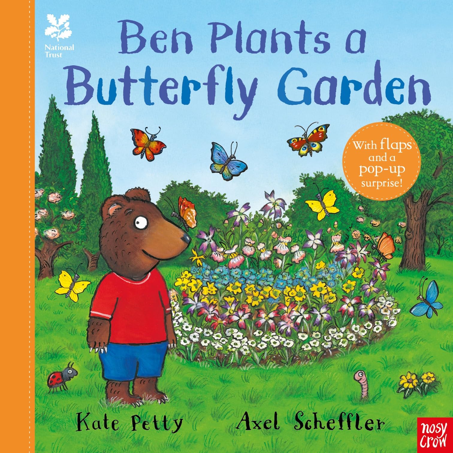 National Trust: Ben Plants a Butterfly Garden Non-fiction