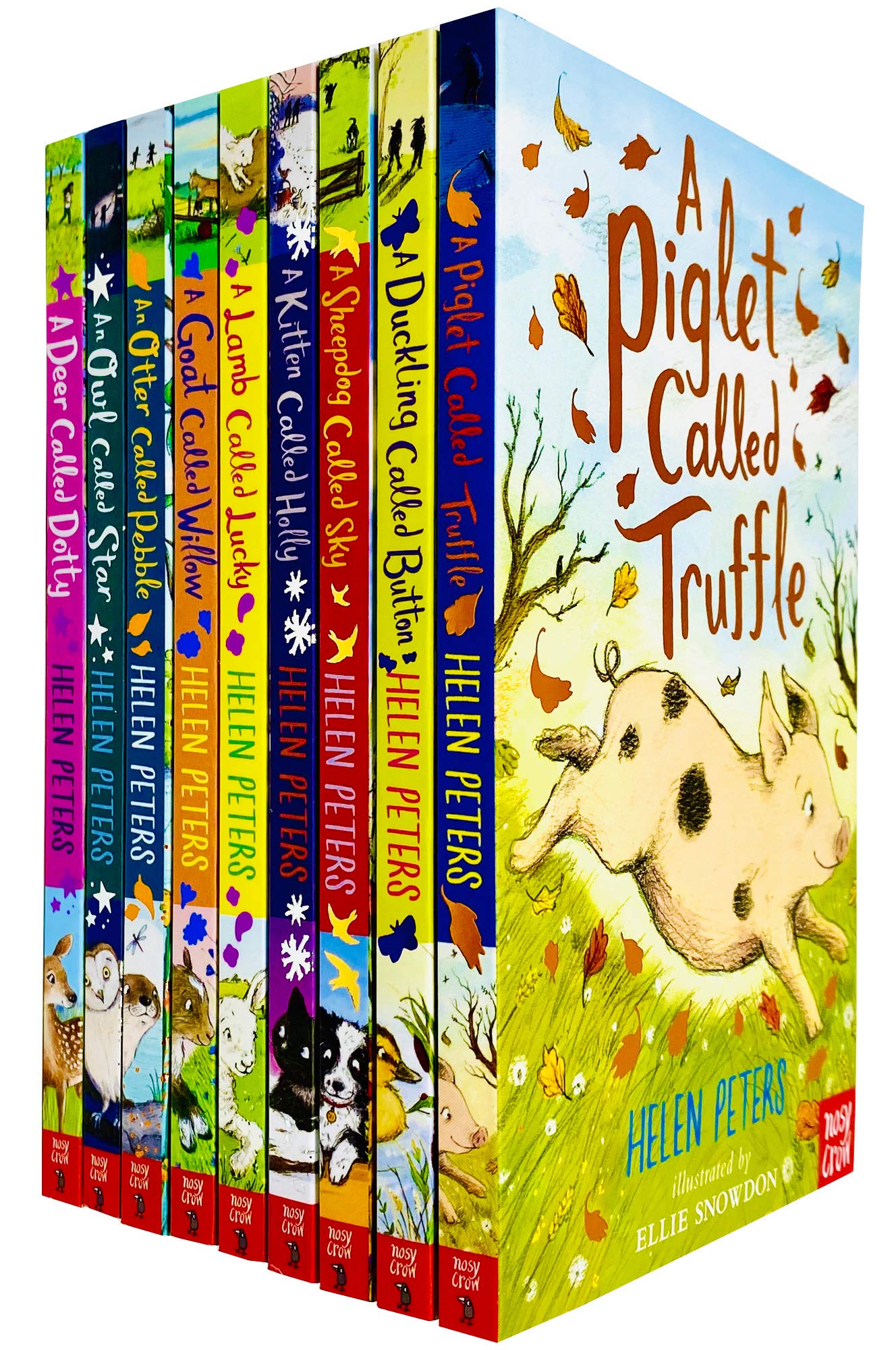 The Jasmine Green Series 9 Books Collection Set by Helen Peters (Piglet Called Truffle, Sheepdog Called Sky, Goal Called Willow, Deer Called Dotty & MORE!) Fiction