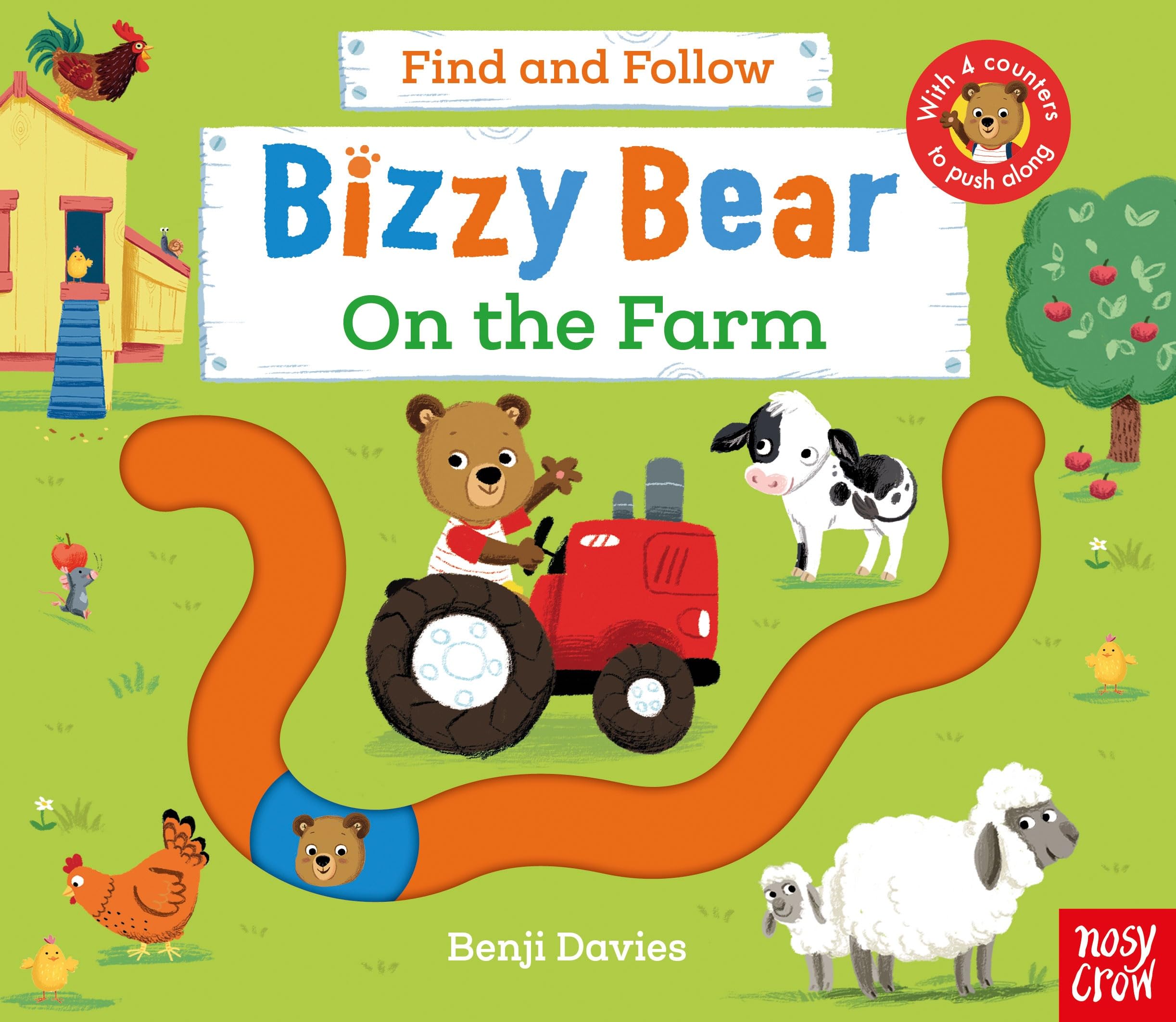 Bizzy Bear: Find and Follow On the Farm Parents & Children