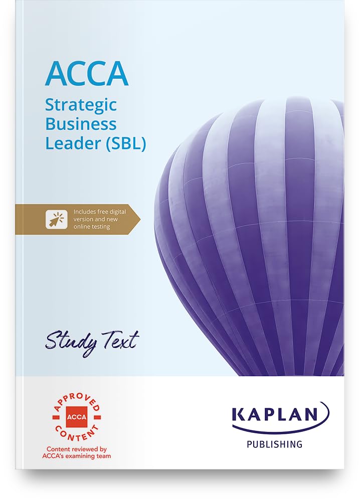 STRATEGIC BUSINESS LEADER - STUDY TEXT Business, Finance & Career