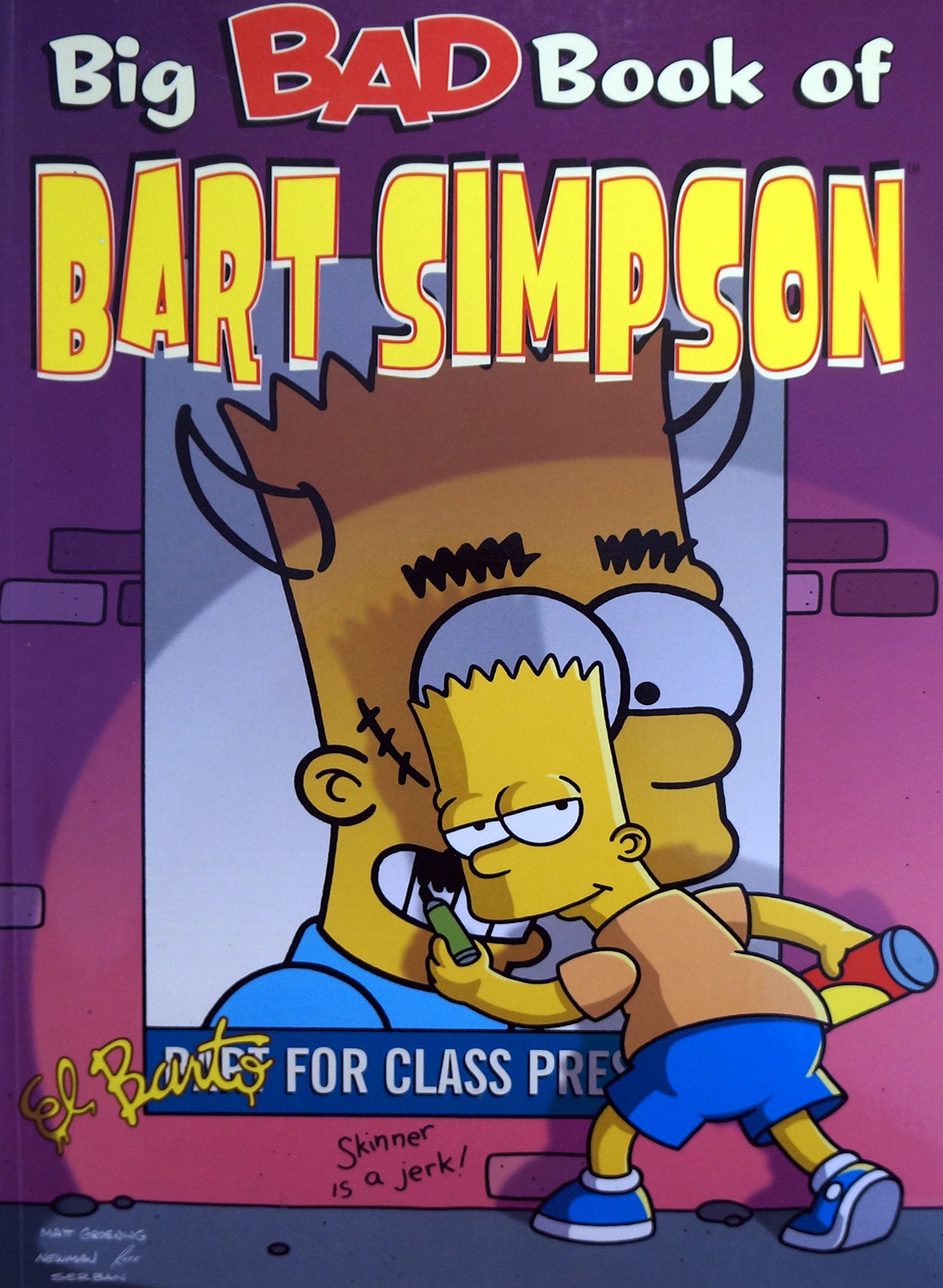 Groening, M: Simpsons Comics Present the Big Bad Book of Bar book