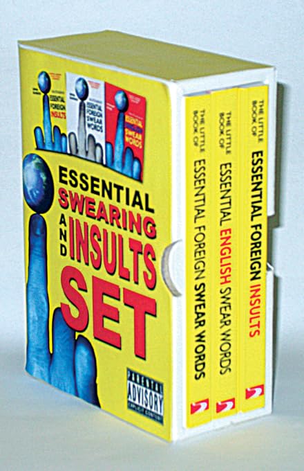 Essential Swearing and Insults Set, 3 Vols. Humour & Satire