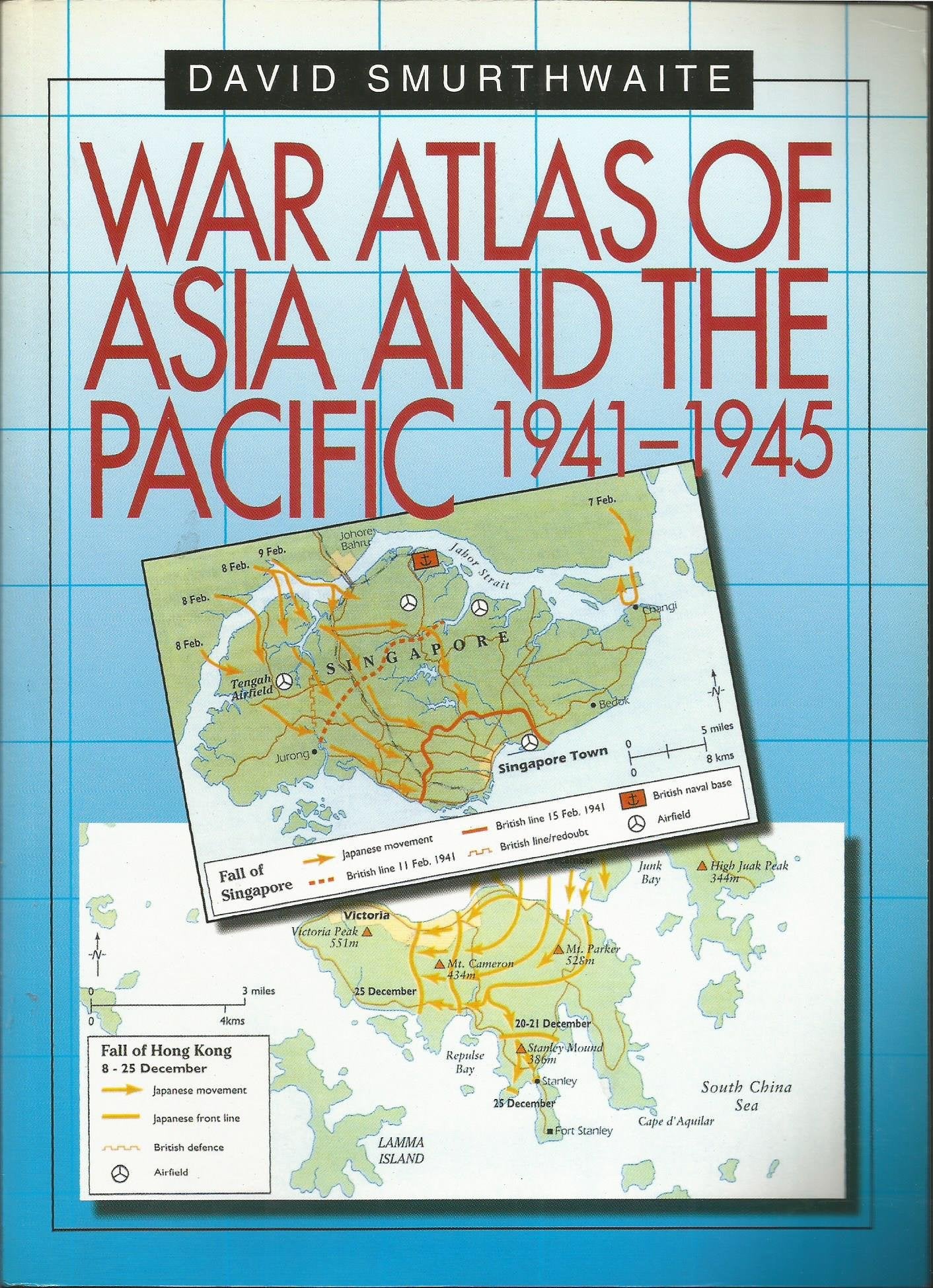 War Atlas of Asia and the Pacific 1941-1945 Geology & Geography