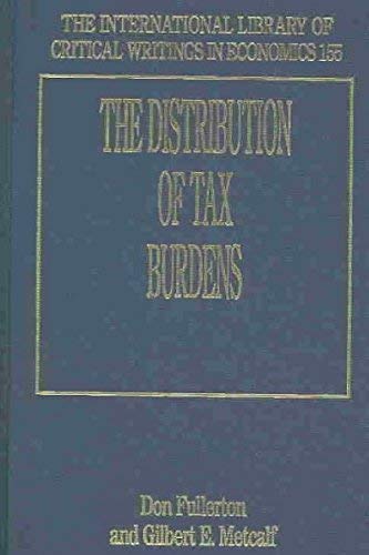 The Distribution of Tax Burdens Business, Finance & Career
