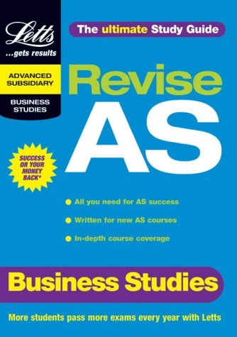 Revise AS Business Studies book