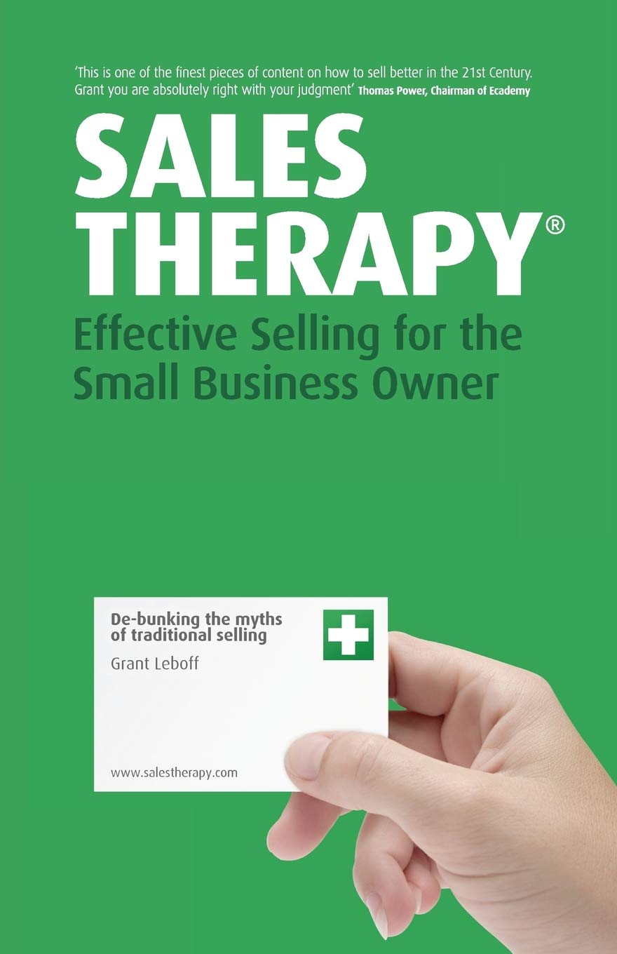 Sales Therapy - Effective Selling for the Small Business Owner book