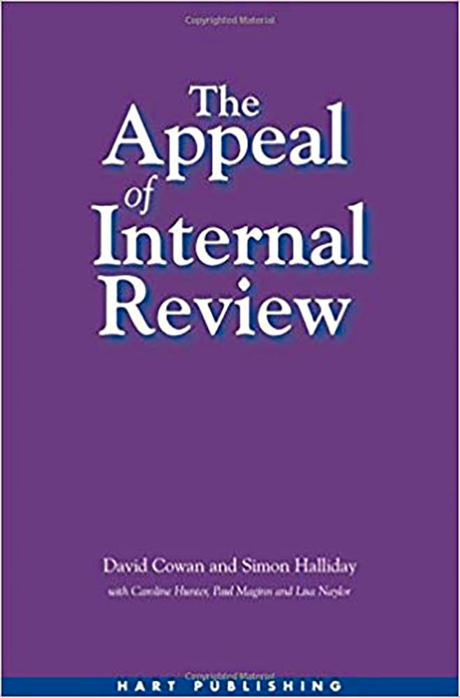 Appeal of Internal Review Law