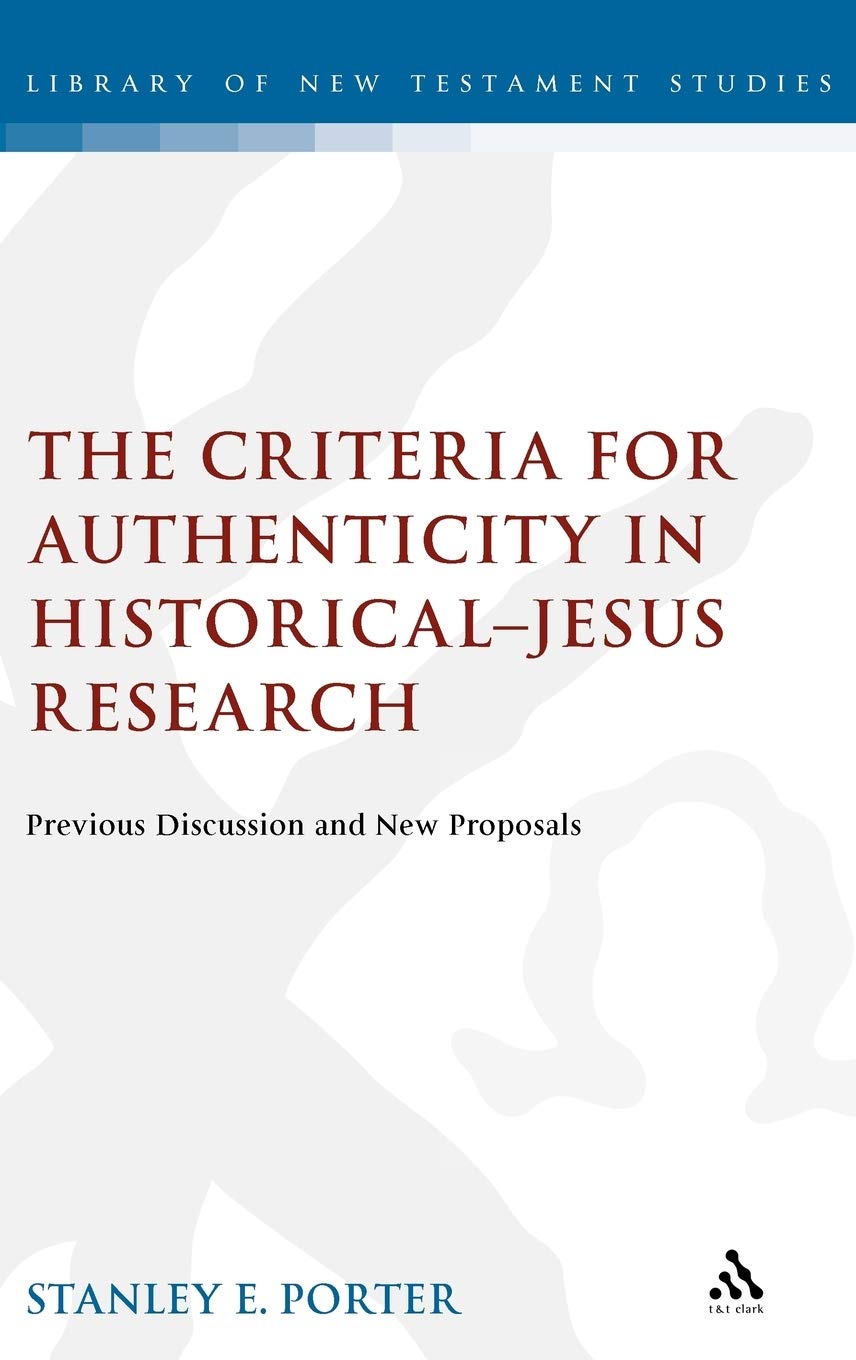 Criteria for Authenticity in Historical-Jesus Research Philosophy