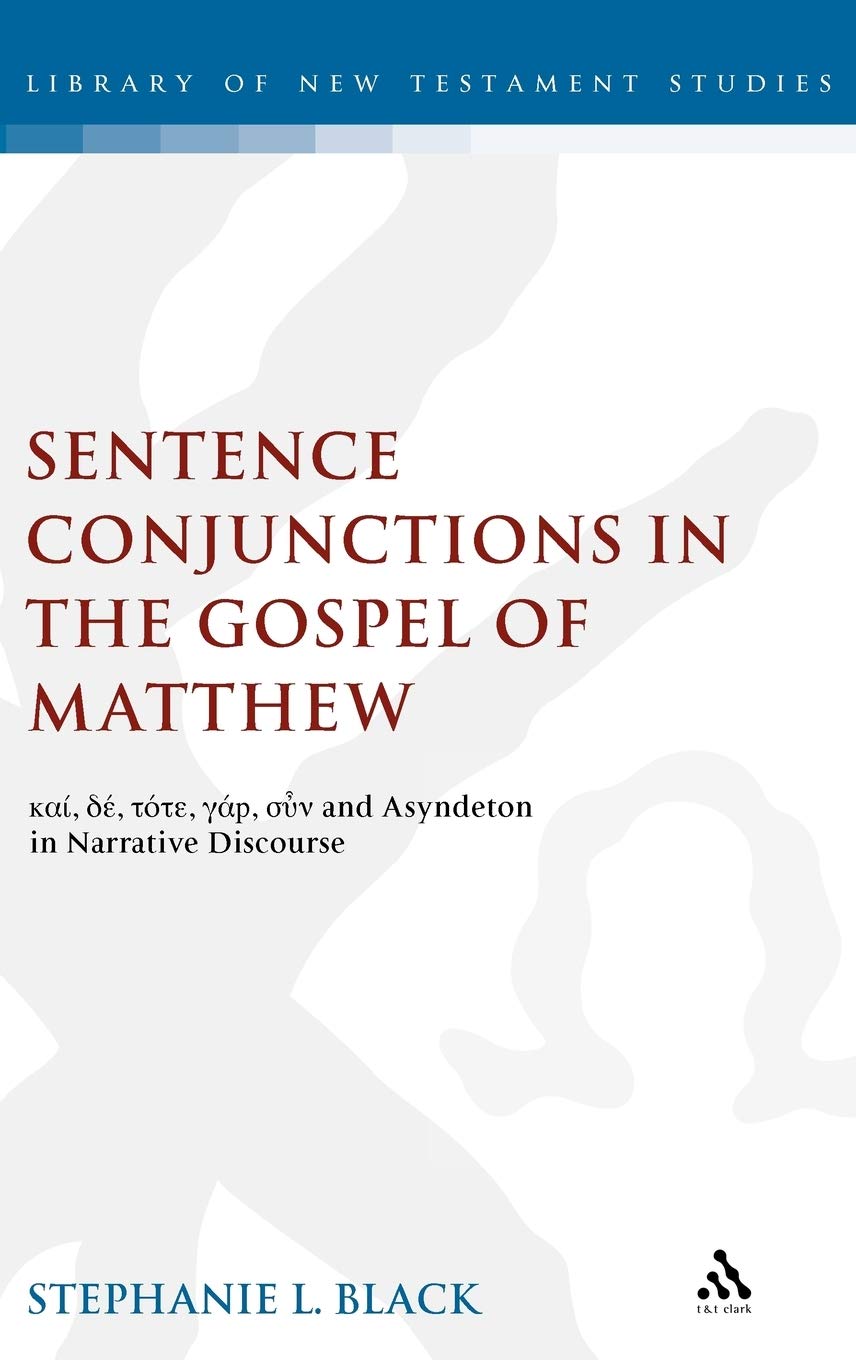 Sentence Conjunctions in the Gospel of Matthew Social Sciences