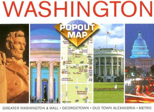 Washington, District of Columbia Popout (USA PopOut Maps S.) Leisure, Home & Garden