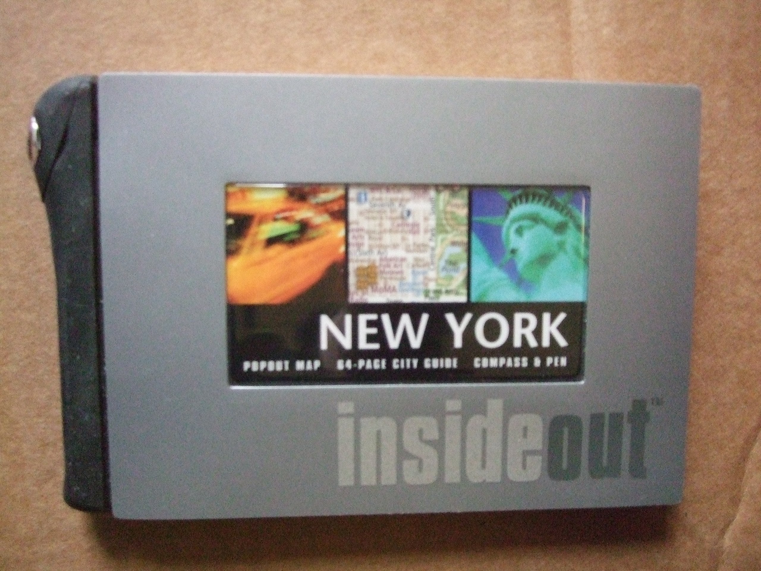 Inside Out New York City: Popout Map (InsideOut City Guides) Leisure, Home & Garden