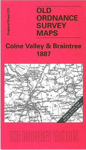 Colne Valley and Braintree 1887: One Inch Map 223 (Old Ordnance Survey Maps of England & Wales) Leisure, Home & Garden