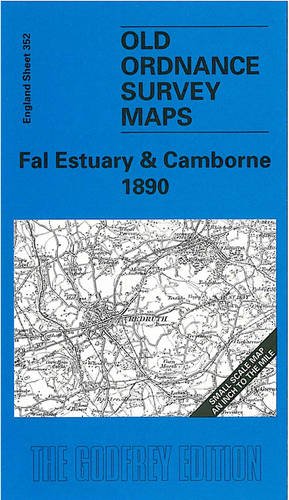 Fal Estuary and Camborne 1900: One Inch Map 352 (Old Ordnance Survey Maps of England & Wales) Leisure, Home & Garden