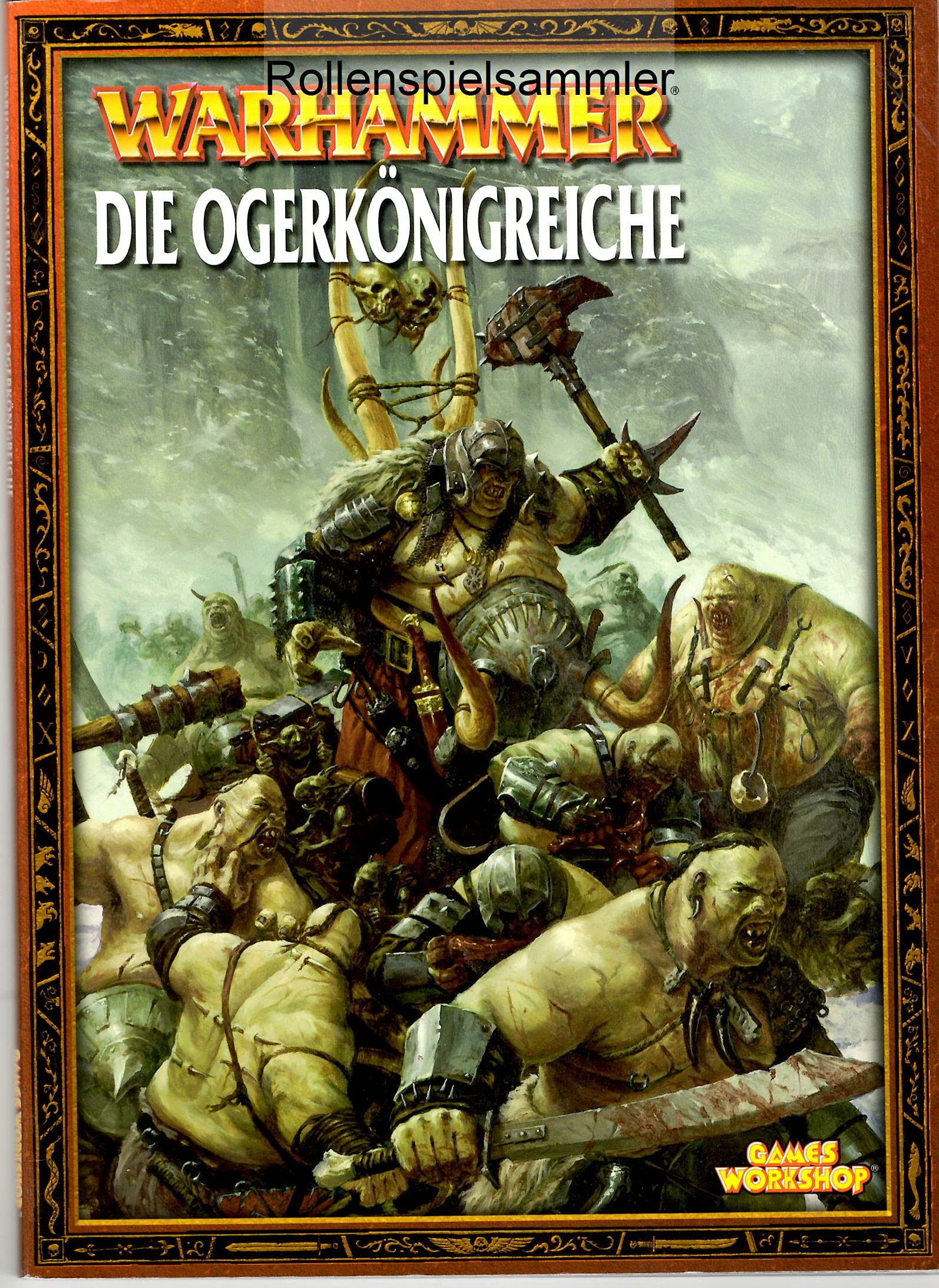 WARHAMMER Softcover Album "DIE OGERKÖNIGREICHE" (Armeebuch für Warhammer) Games Workshop Books